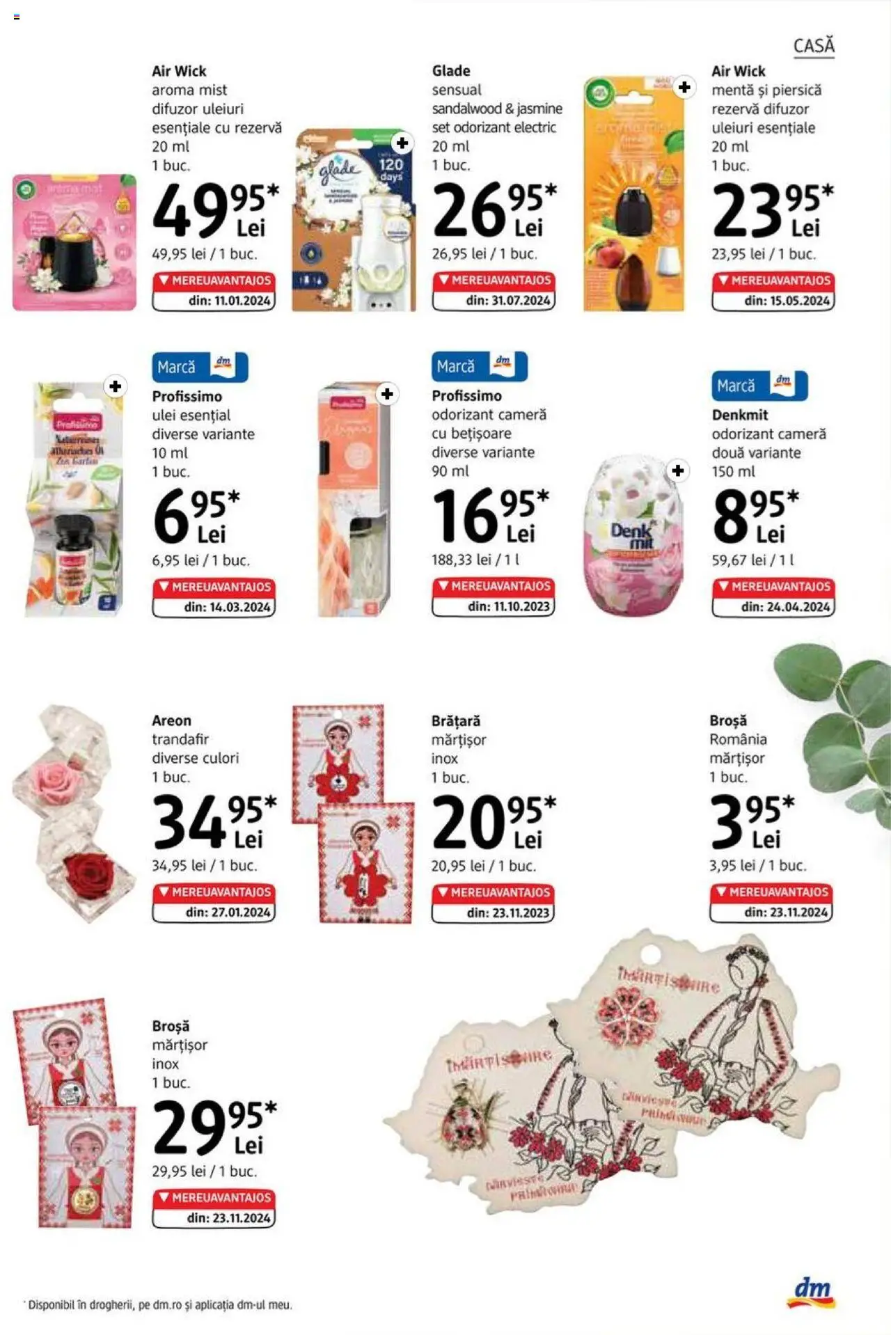 Catalog DM Drogerie Markt 6 Februarie - 4 Martie 2025 | Pagina 29 | Produse: Piersică, Difuzor, Trandafir, Broșă