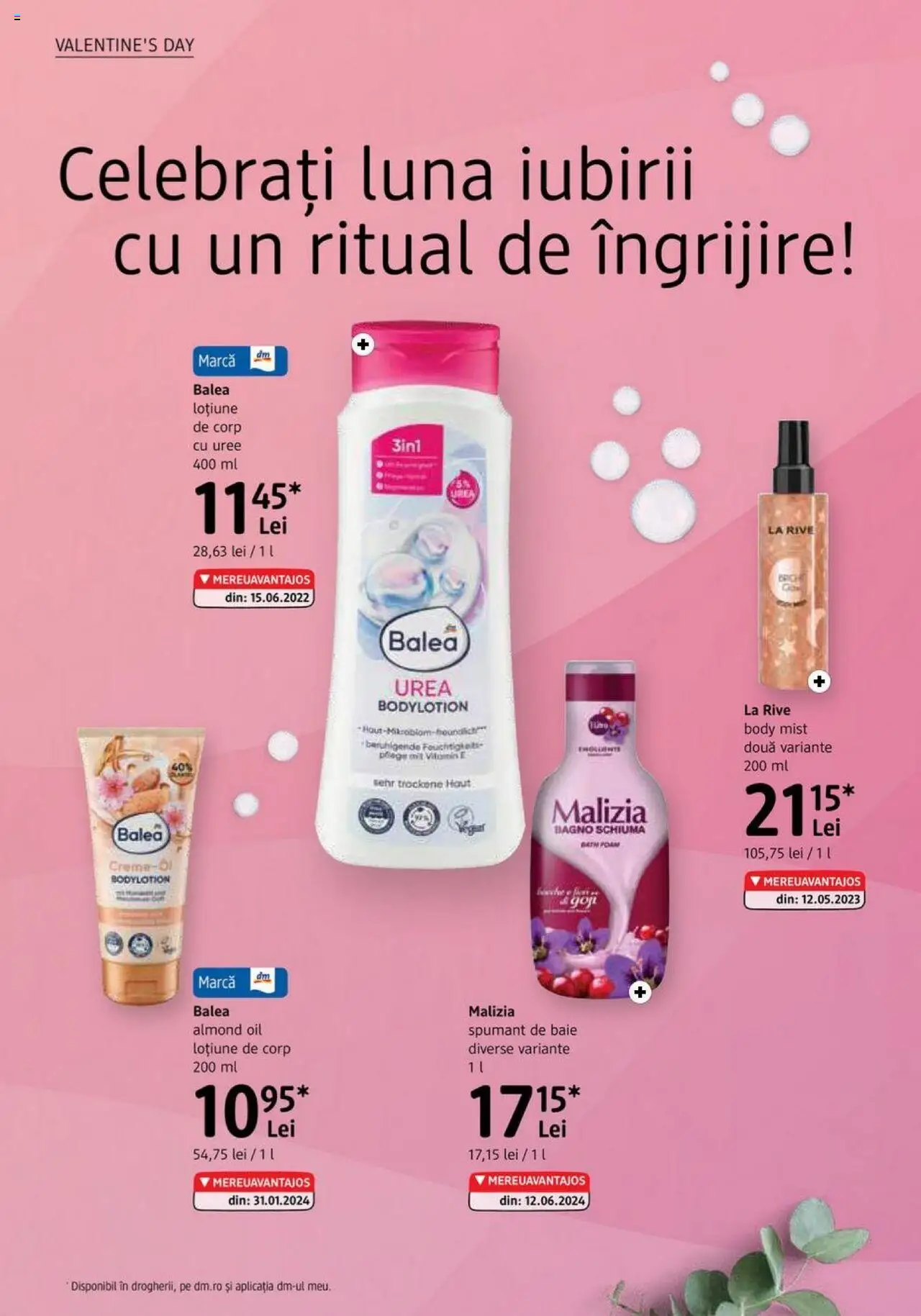 Catalog DM Drogerie Markt 6 Februarie - 4 Martie 2025 | Pagina 6 | Produse: Body, Spumant de baie