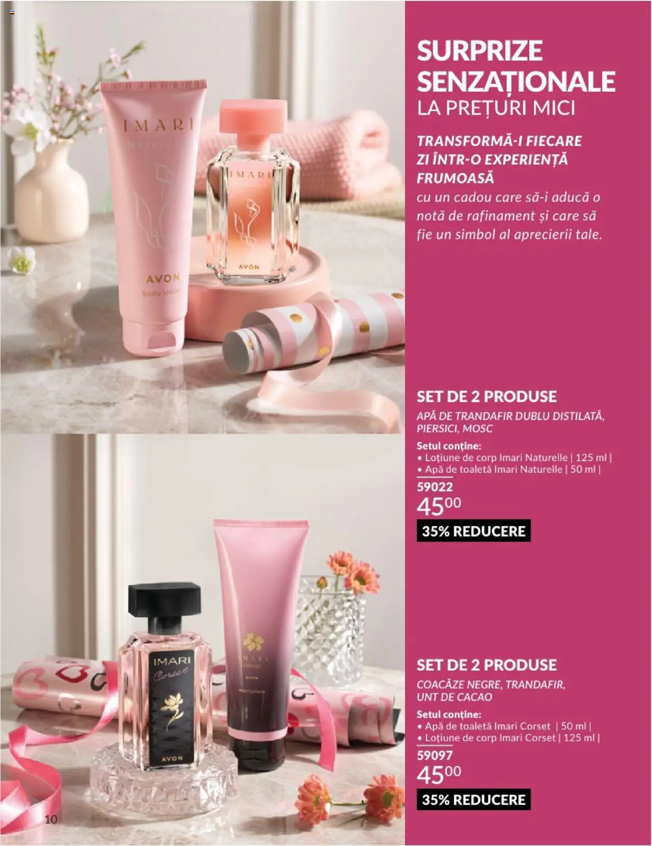 Catalog Avon 1 - 28 Februarie 2025 | Pagina 10 | Produse: Body, Toaletă, Unt, Apă