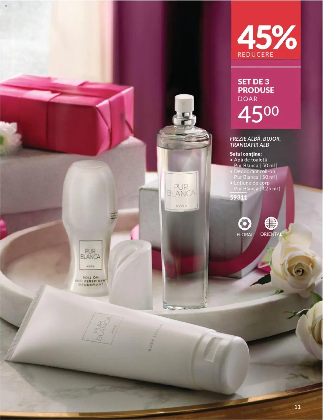 Catalog Avon 1 - 28 Februarie 2025 | Pagina 11 | Produse: Trandafir, Toaletă, Apă de toaletă, Deodorant