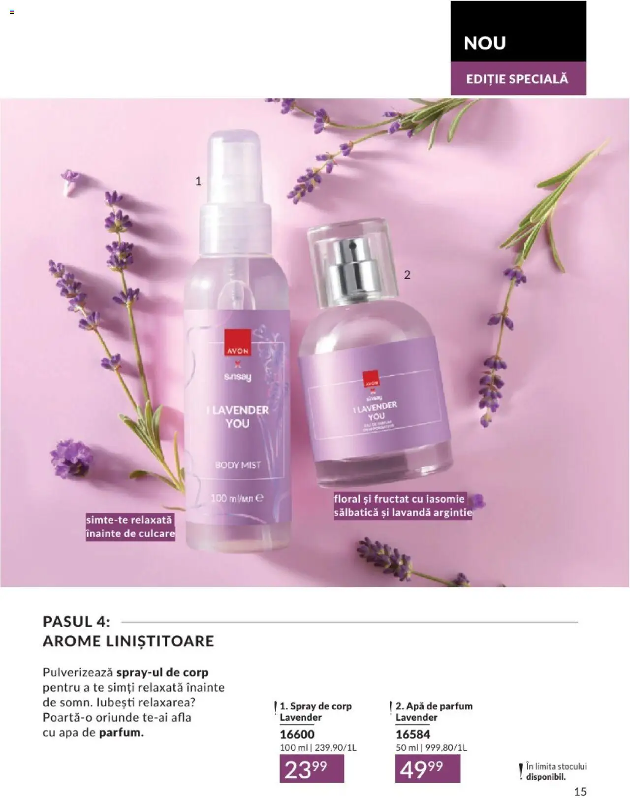 Catalog Avon 1 - 28 Februarie 2025 | Pagina 15 | Produse: Apă de parfum, Body, Parfum, Apă