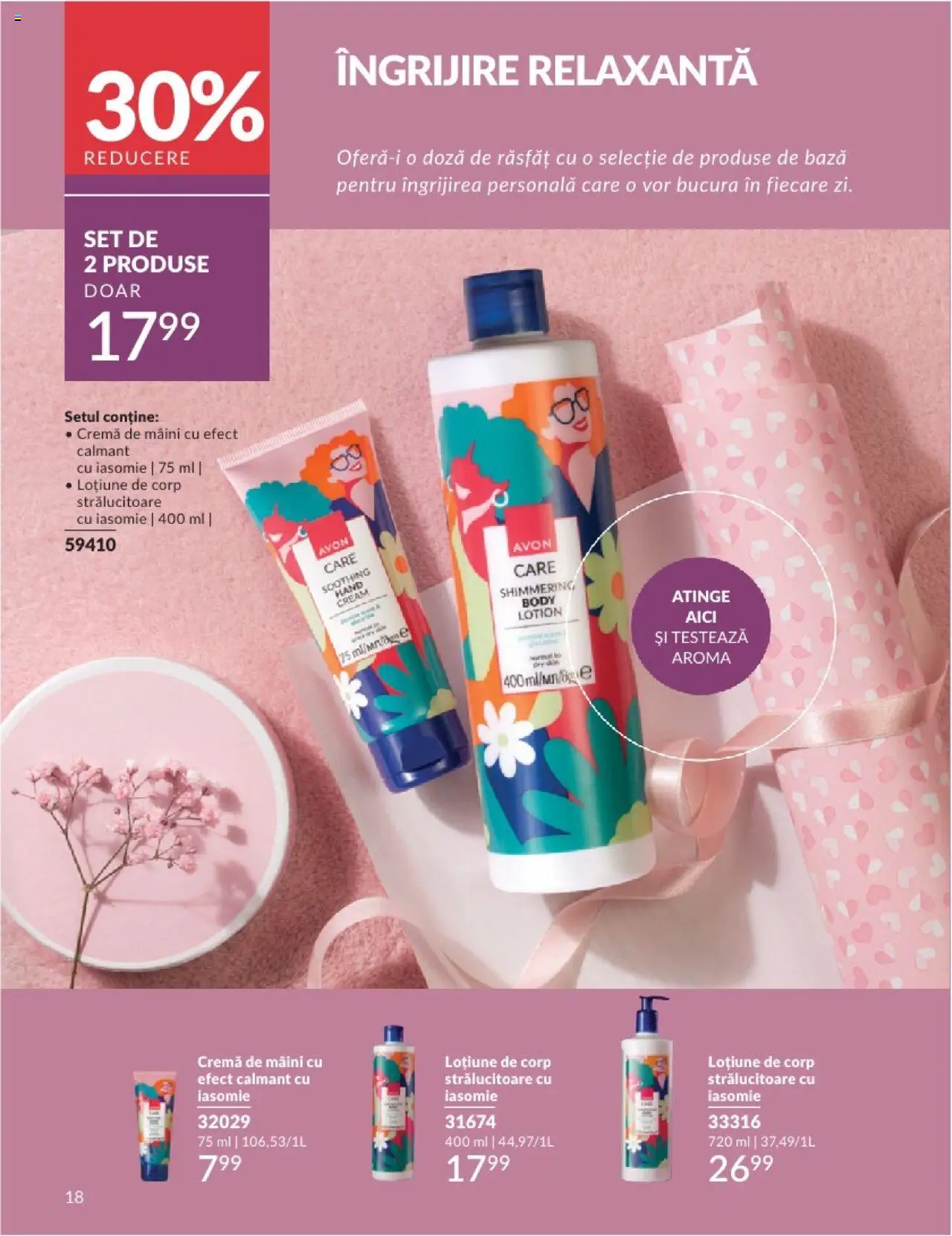 Catalog Avon 1 - 28 Februarie 2025 | Pagina 18 | Produse: Body, Cremă, Cremă de mâini
