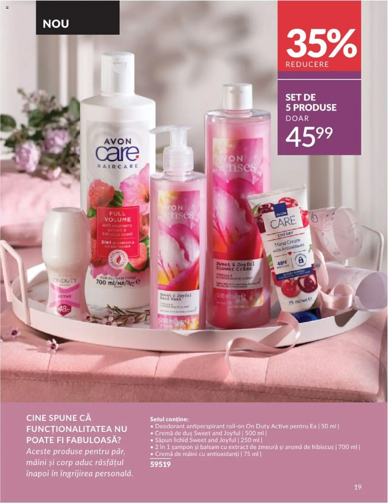 Catalog Avon 1 - 28 Februarie 2025 | Pagina 19 | Produse: Zmeură, Șampon, Cremă, Săpun lichid