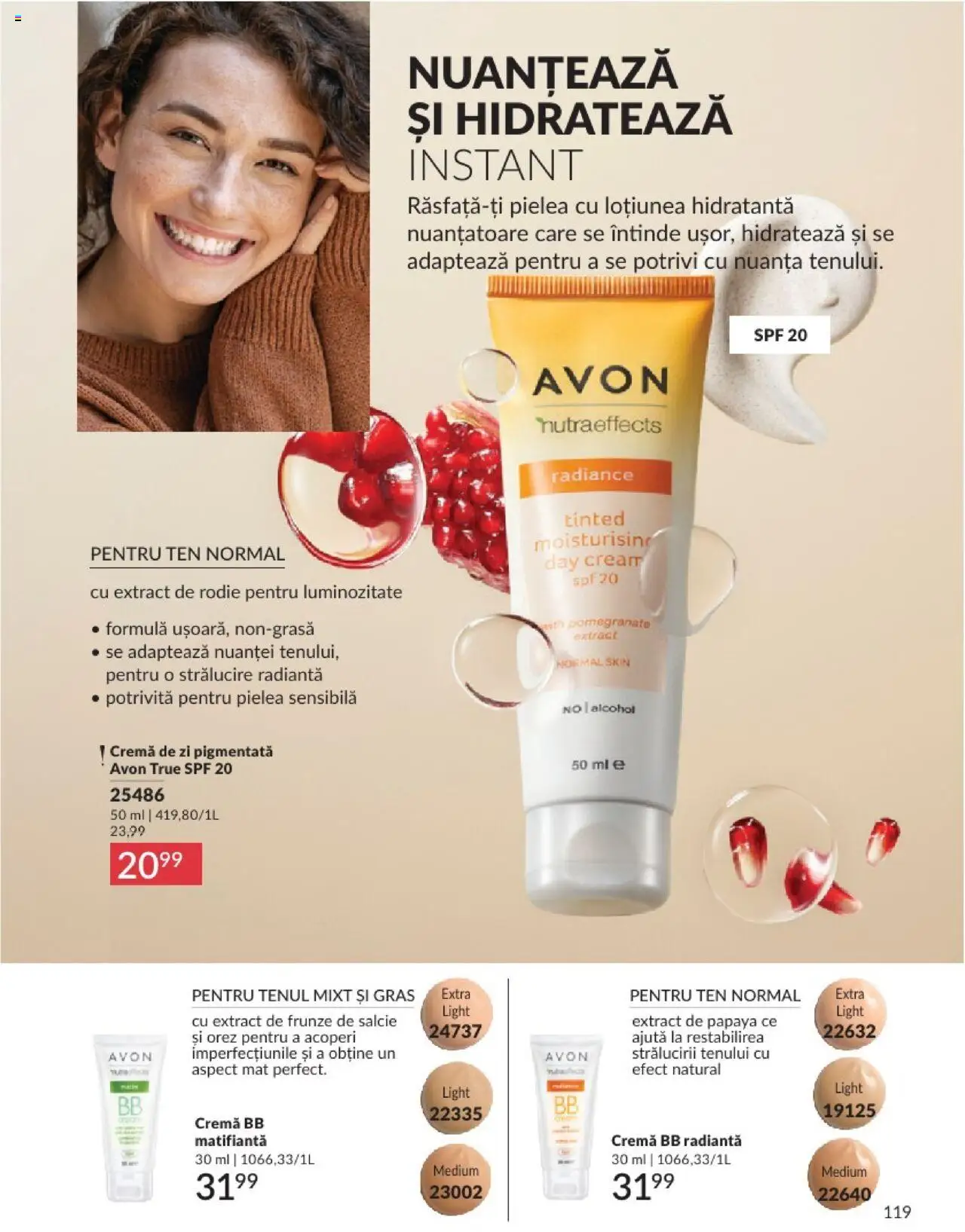 Catalog Avon 1 - 28 Februarie 2025 | Pagina 119 | Produse: Cremă de zi, Cremă, Orez