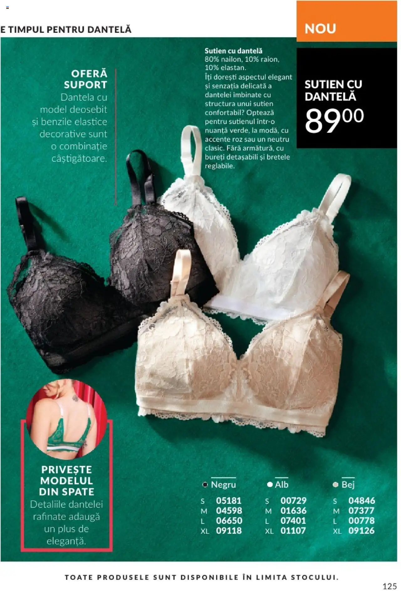 Catalog Avon 1 - 28 Februarie 2025 | Pagina 125 | Produse: Sutien