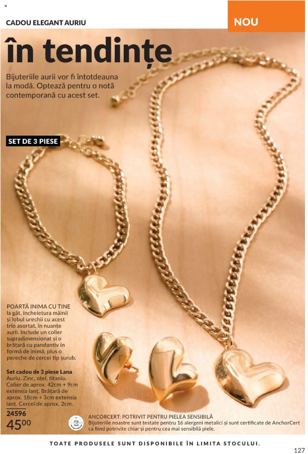 Catalog Avon 1 - 28 Februarie 2025 | Pagina 127 | Produse: Cercei, Colier, Brățară