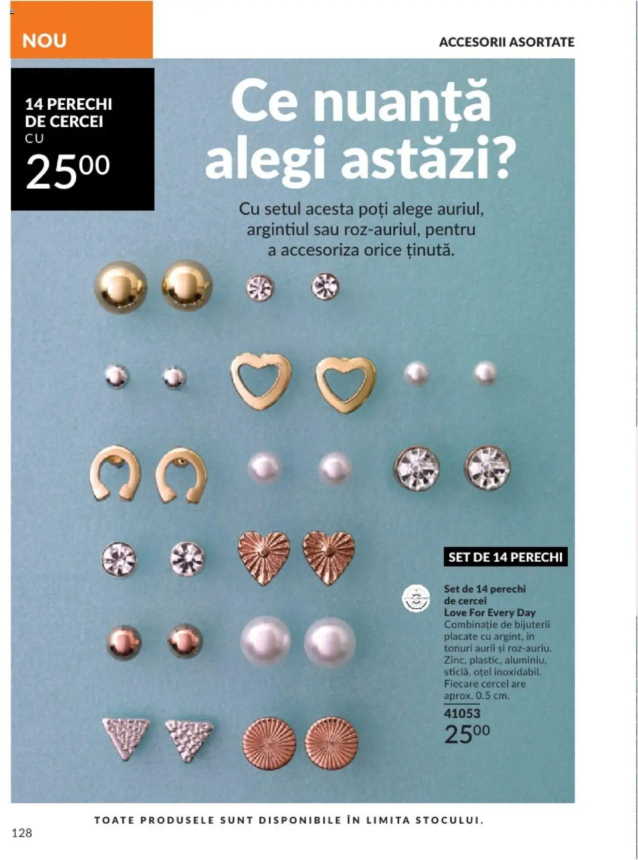 Catalog Avon 1 - 28 Februarie 2025 | Pagina 128 | Produse: Cercei