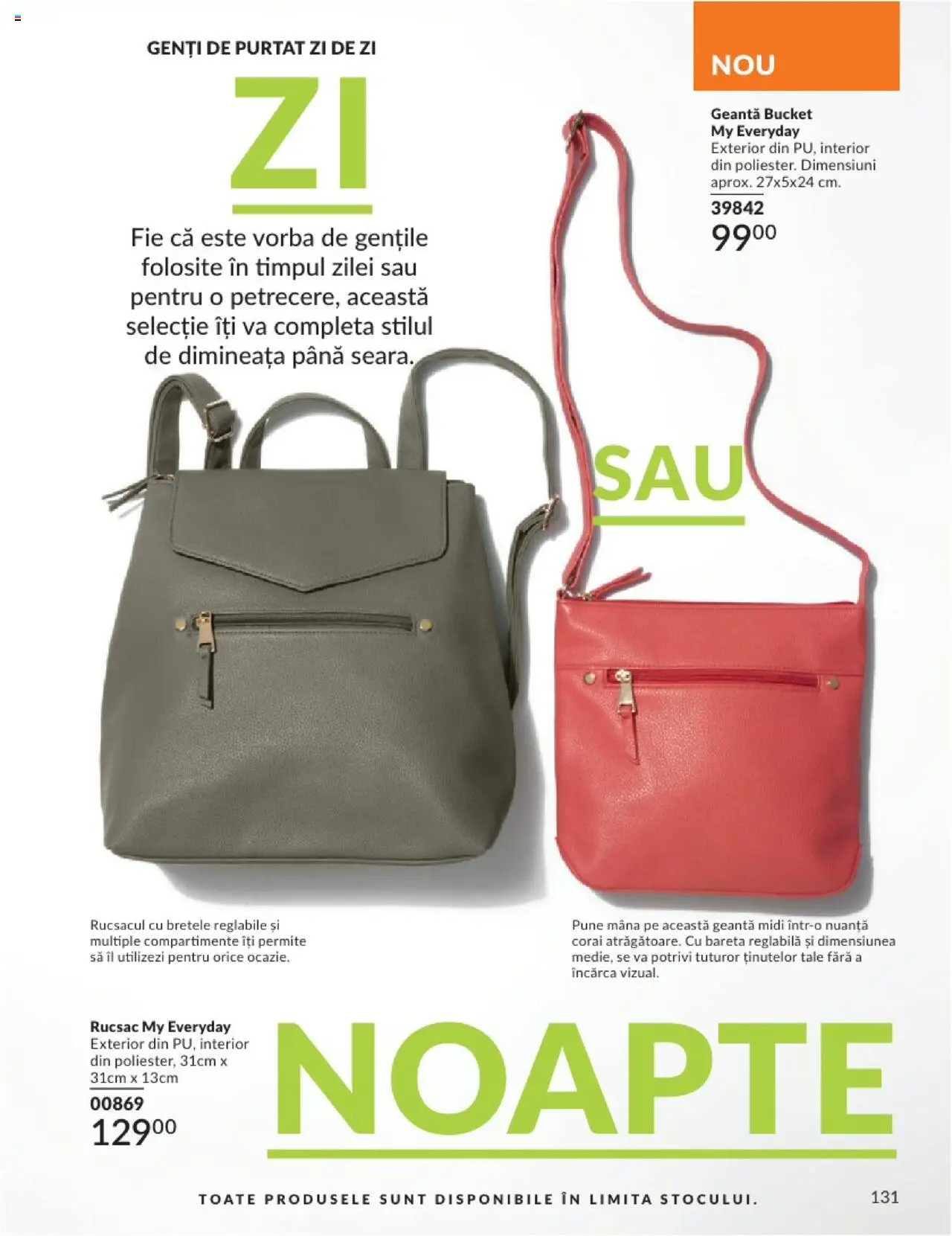 Catalog Avon 1 - 28 Februarie 2025 | Pagina 131 | Produse: Geantă, Rucsac