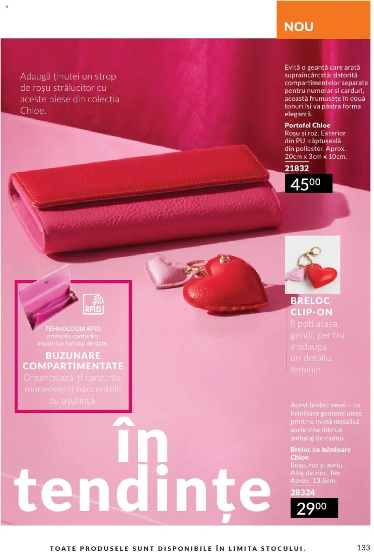 Catalog Avon 1 - 28 Februarie 2025 | Pagina 133 | Produse: Portofel, Geantă