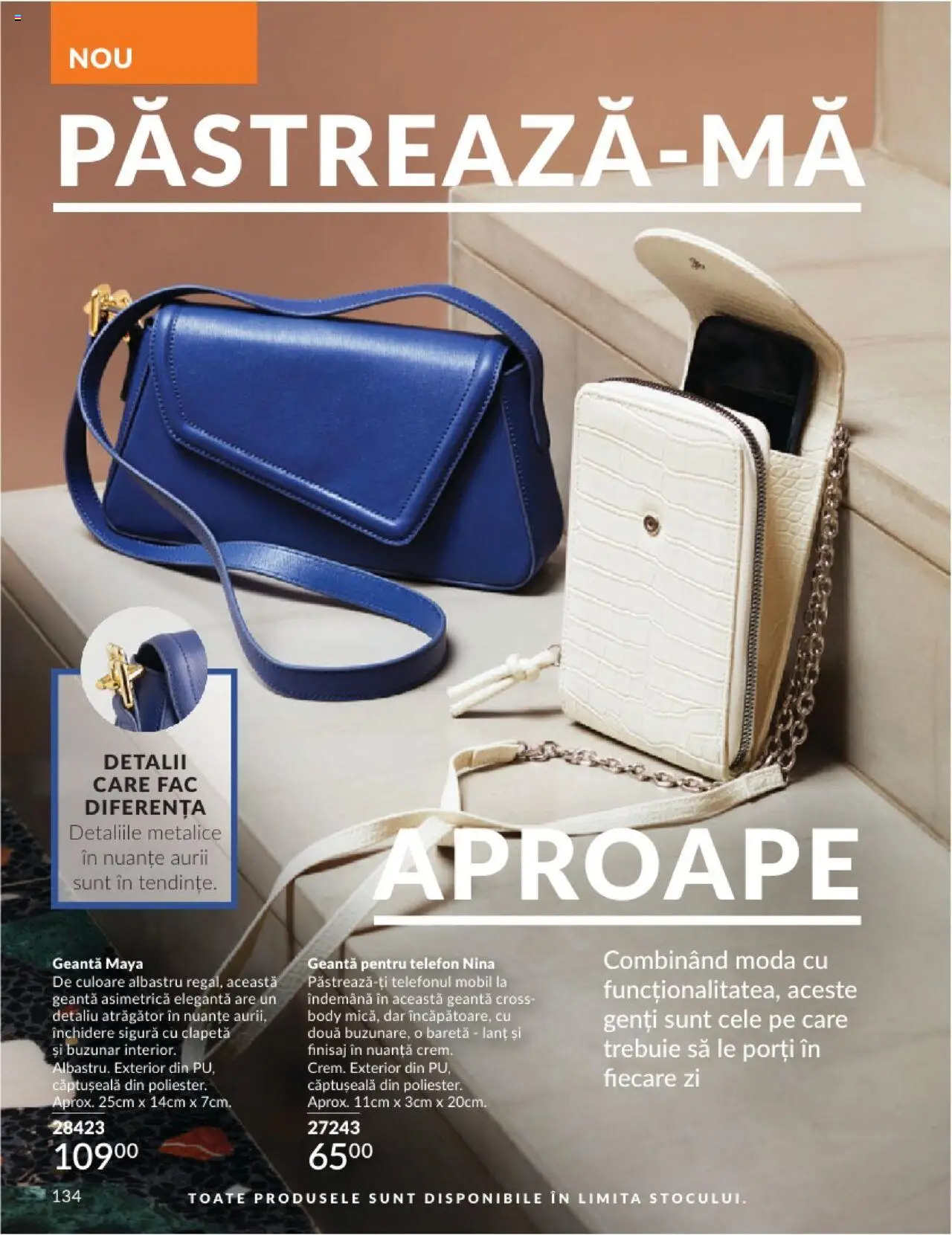 Catalog Avon 1 - 28 Februarie 2025 | Pagina 134 | Produse: Telefon, Geantă, Body