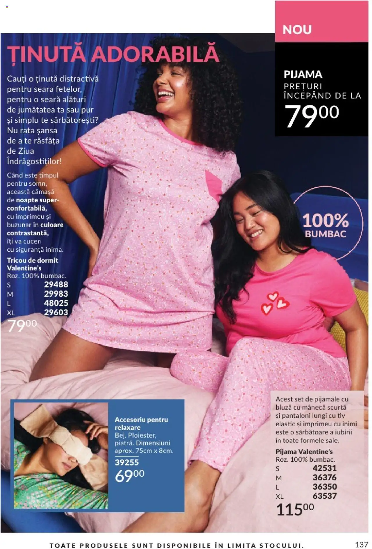 Catalog Avon 1 - 28 Februarie 2025 | Pagina 137 | Produse: Rață, Bluză, Pantaloni, Pijamale