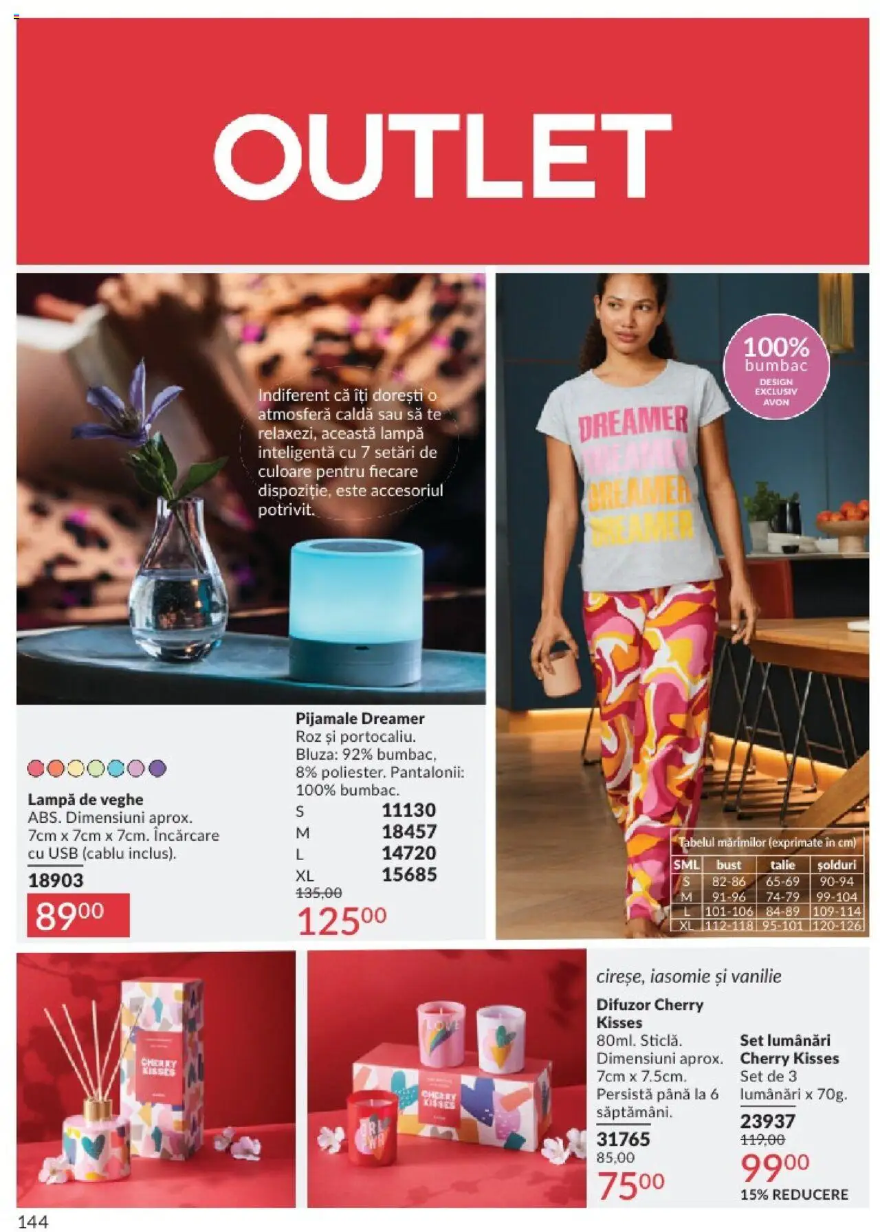 Catalog Avon 1 - 28 Februarie 2025 | Pagina 144 | Produse: Cablu, Usb, Bluză, Pijamale