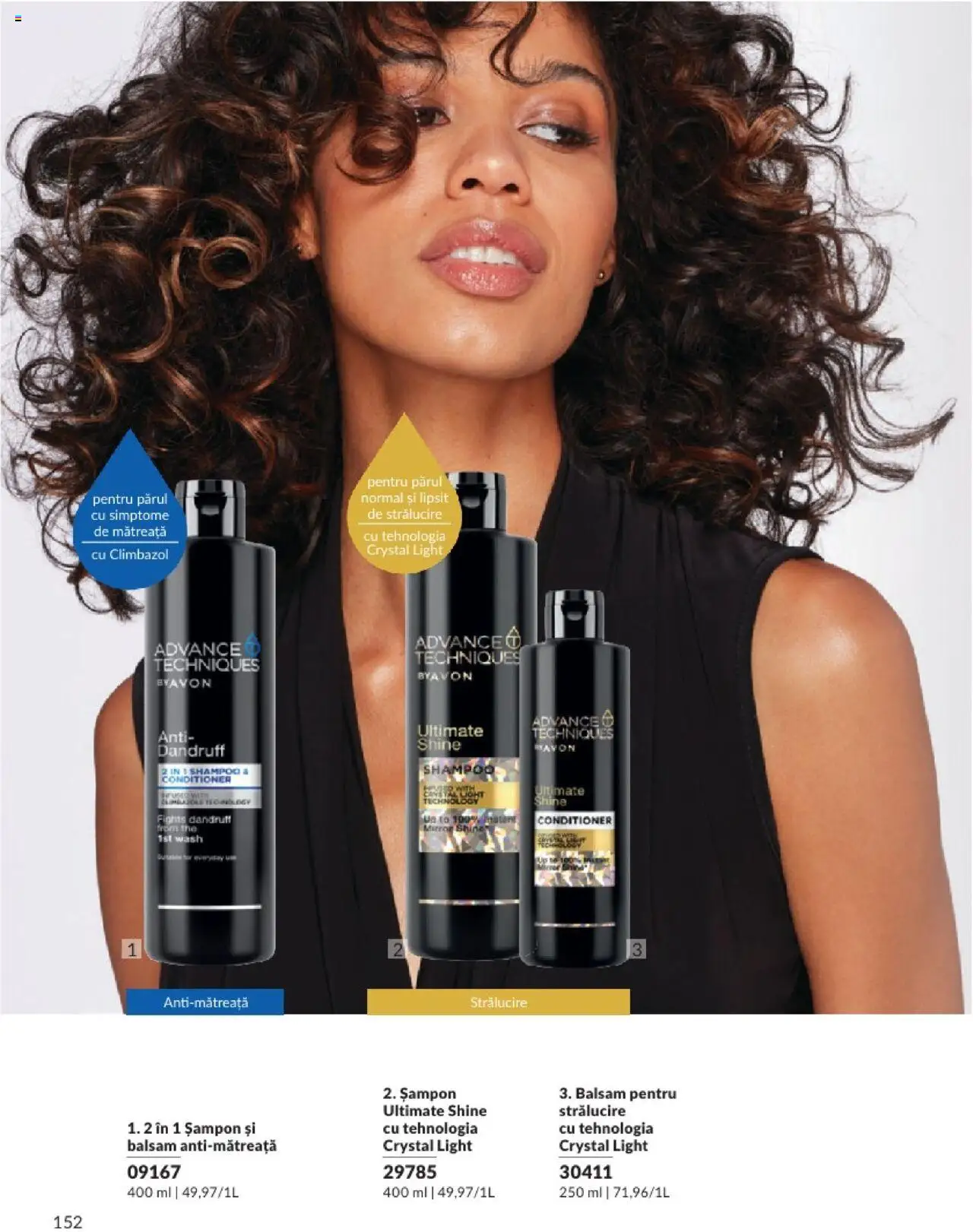 Catalog Avon 1 - 28 Februarie 2025 | Pagina 152 | Produse: Șampon, Balsam
