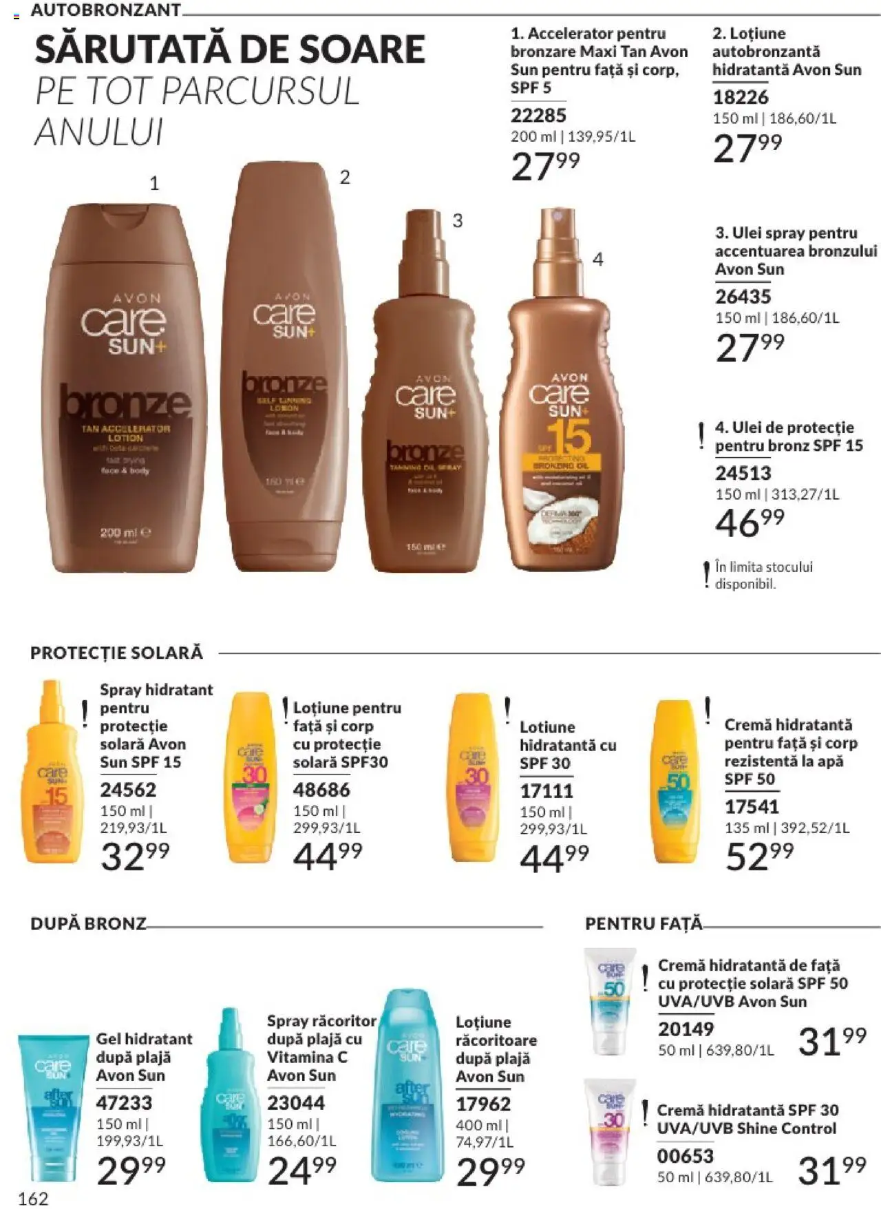 Catalog Avon 1 - 28 Februarie 2025 | Pagina 162 | Produse: Body, Cremă, Ulei, Apă