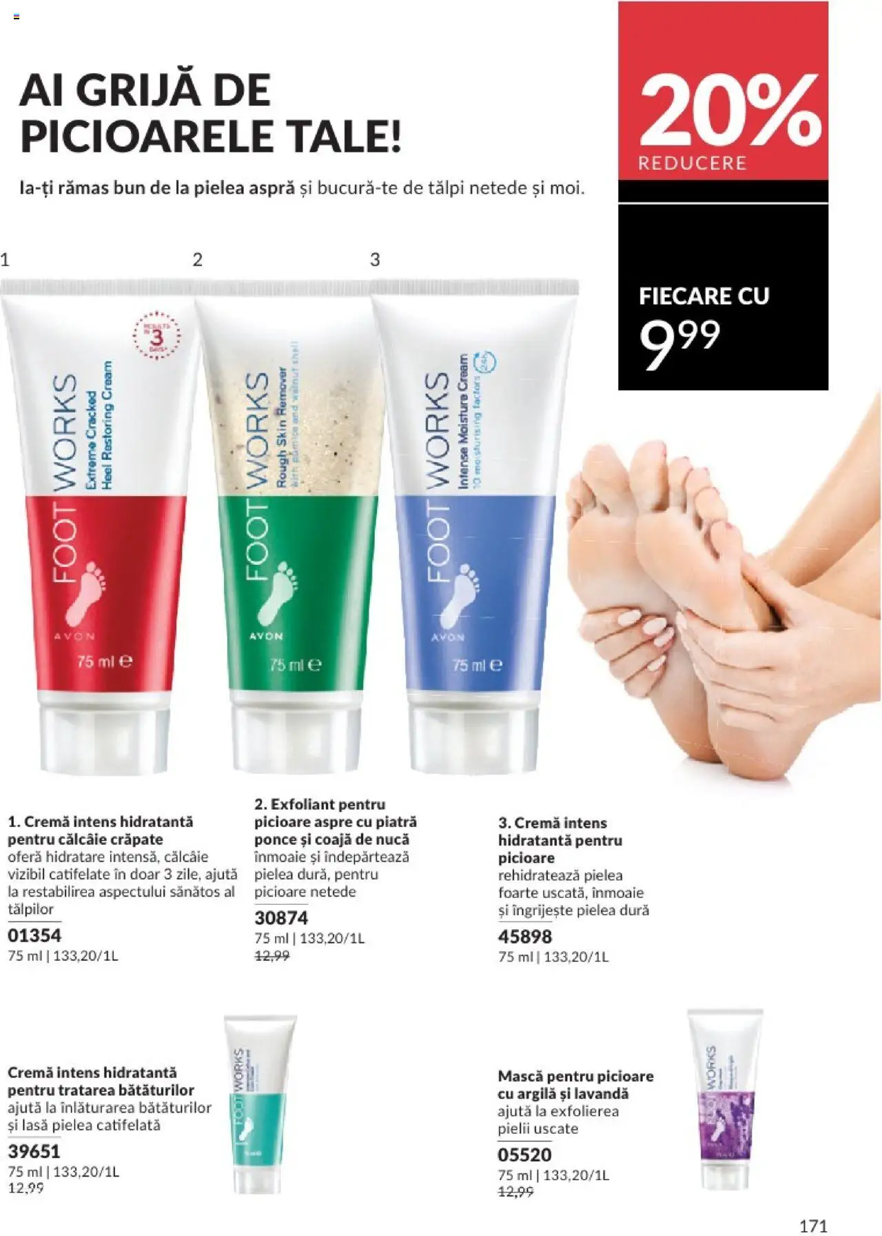 Catalog Avon 1 - 28 Februarie 2025 | Pagina 171 | Produse: Exfoliant, Cremă
