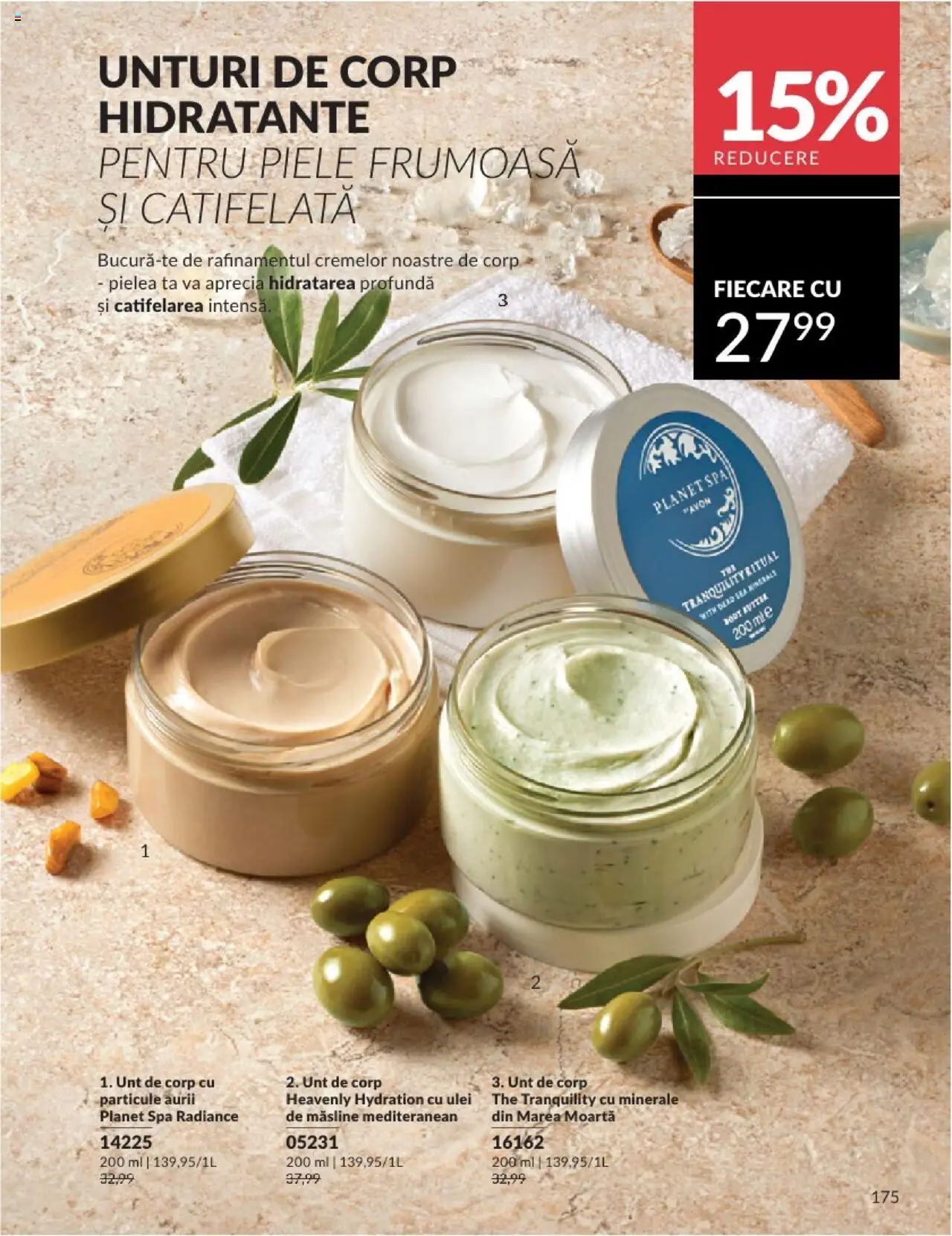 Catalog Avon 1 - 28 Februarie 2025 | Pagina 175 | Produse: Unt de corp, Măsline, Unt, Ulei