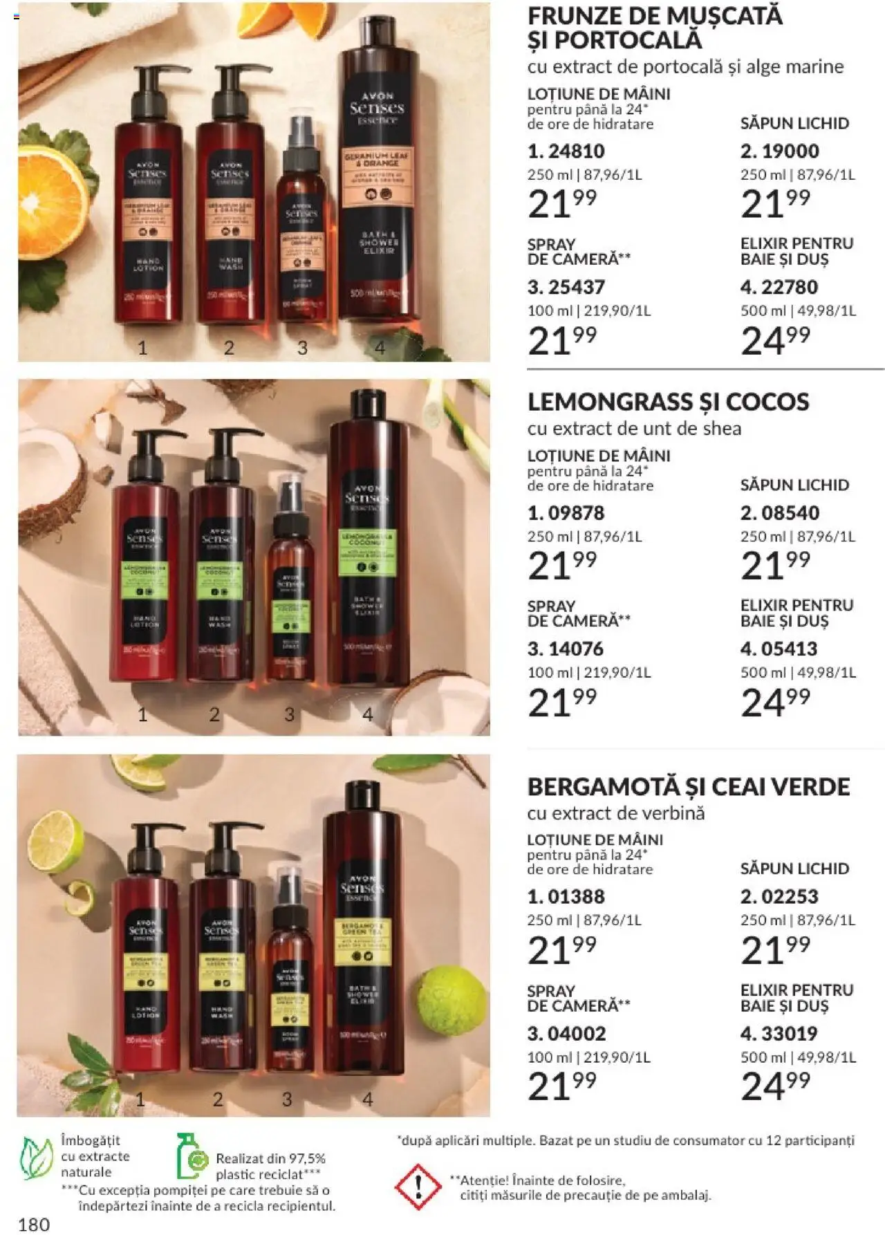 Catalog Avon 1 - 28 Februarie 2025 | Pagina 180 | Produse: Elixir, Unt, Ceai, Săpun lichid