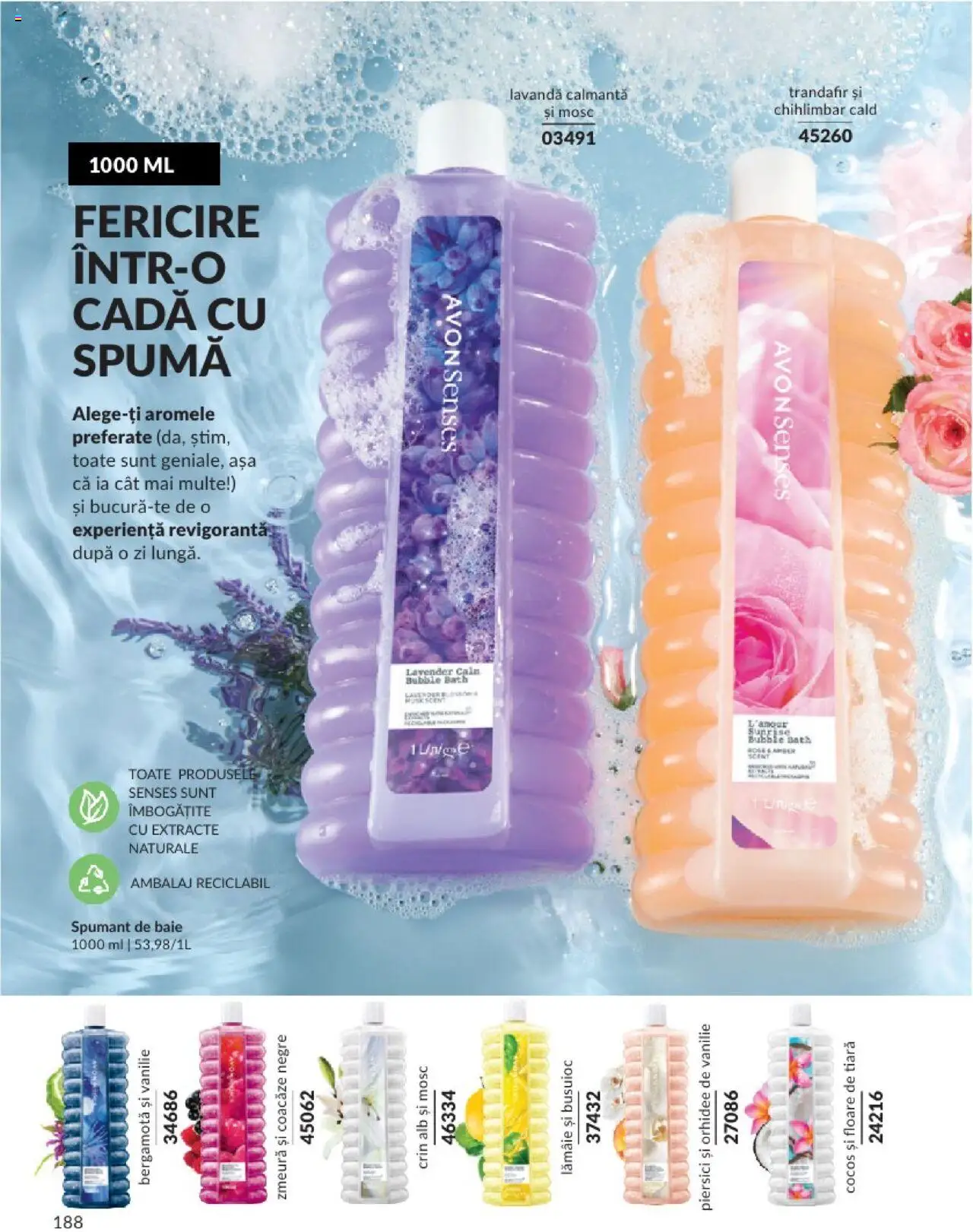 Catalog Avon 1 - 28 Februarie 2025 | Pagina 188 | Produse: Zmeură, Orhidee, Spumant de baie, Lămâie