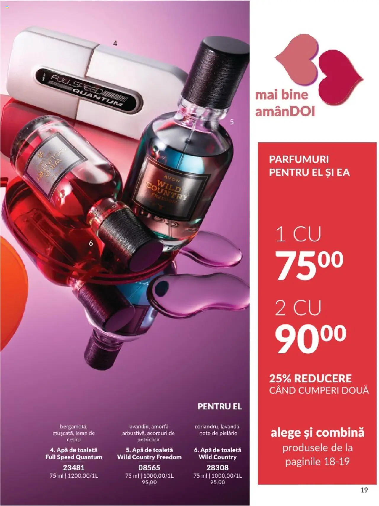 Catalog Avon 1 - 28 Februarie 2025 | Pagina 19 | Produse: Toaletă, Apă de toaletă, Apă