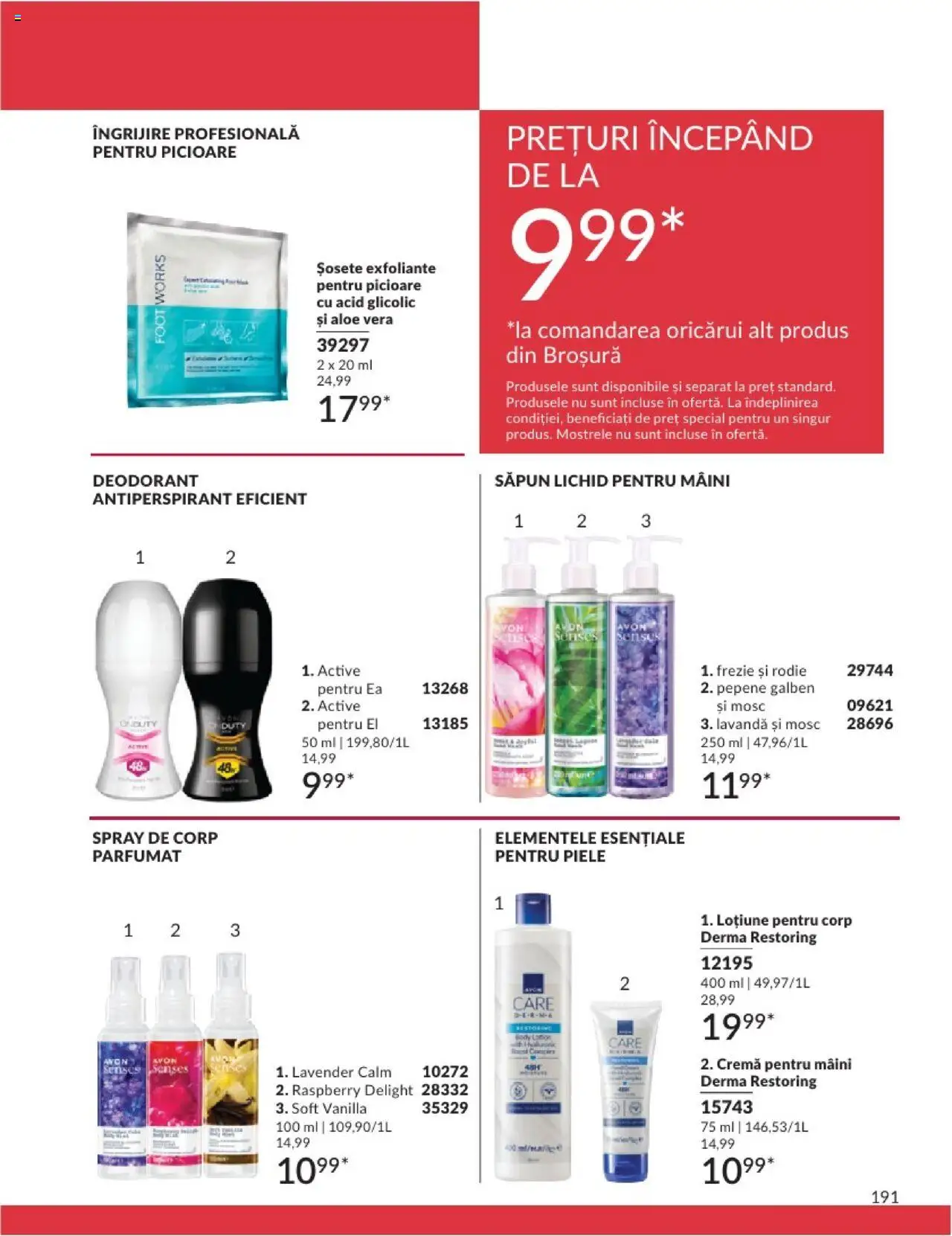 Catalog Avon 1 - 28 Februarie 2025 | Pagina 191 | Produse: Pepene Galben, Săpun, Deodorant, Antiperspirant