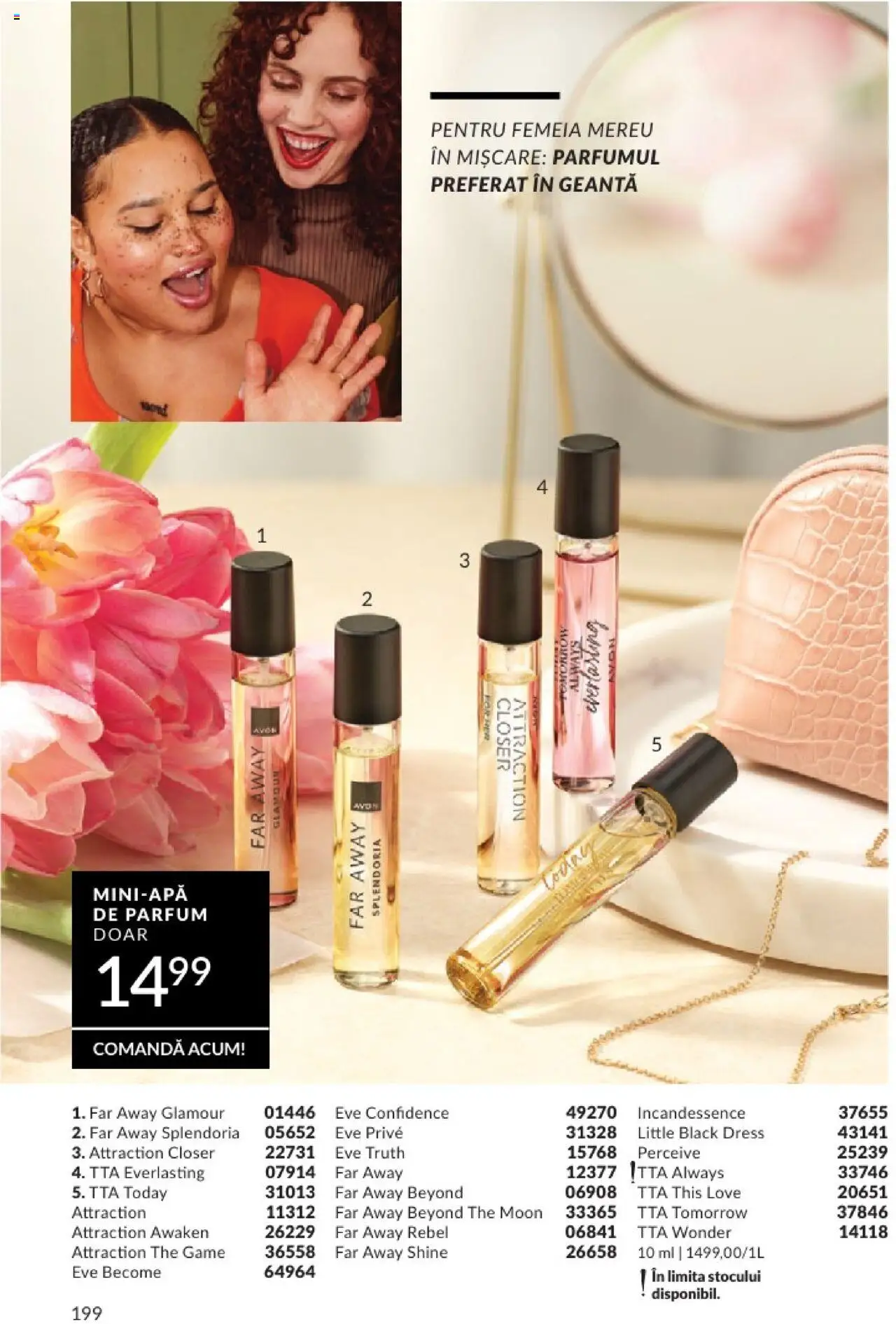 Catalog Avon 1 - 28 Februarie 2025 | Pagina 199 | Produse: Geantă, Parfum