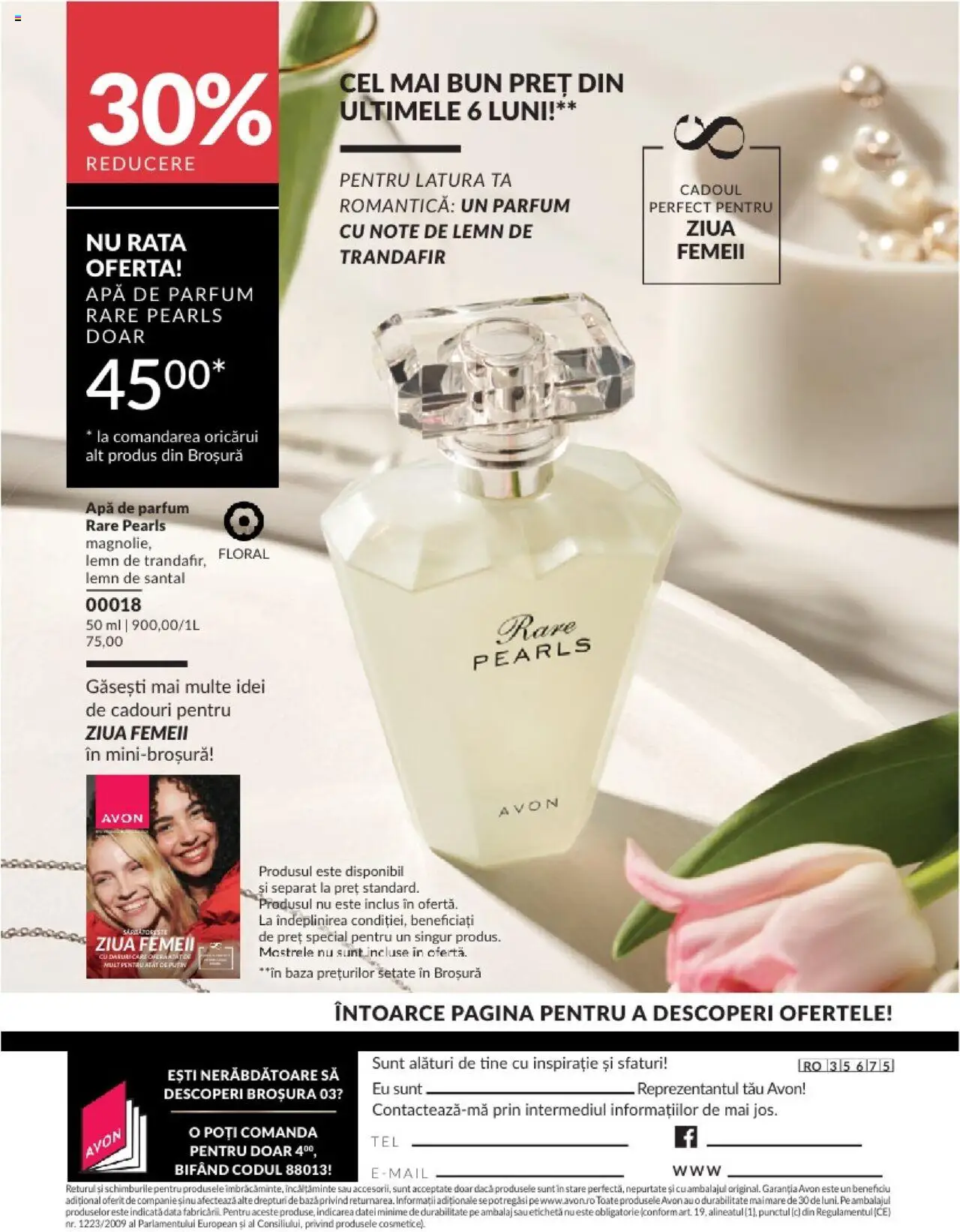 Catalog Avon 1 - 28 Februarie 2025 | Pagina 200 | Produse: Apă de parfum, Trandafir, Parfum, Apă
