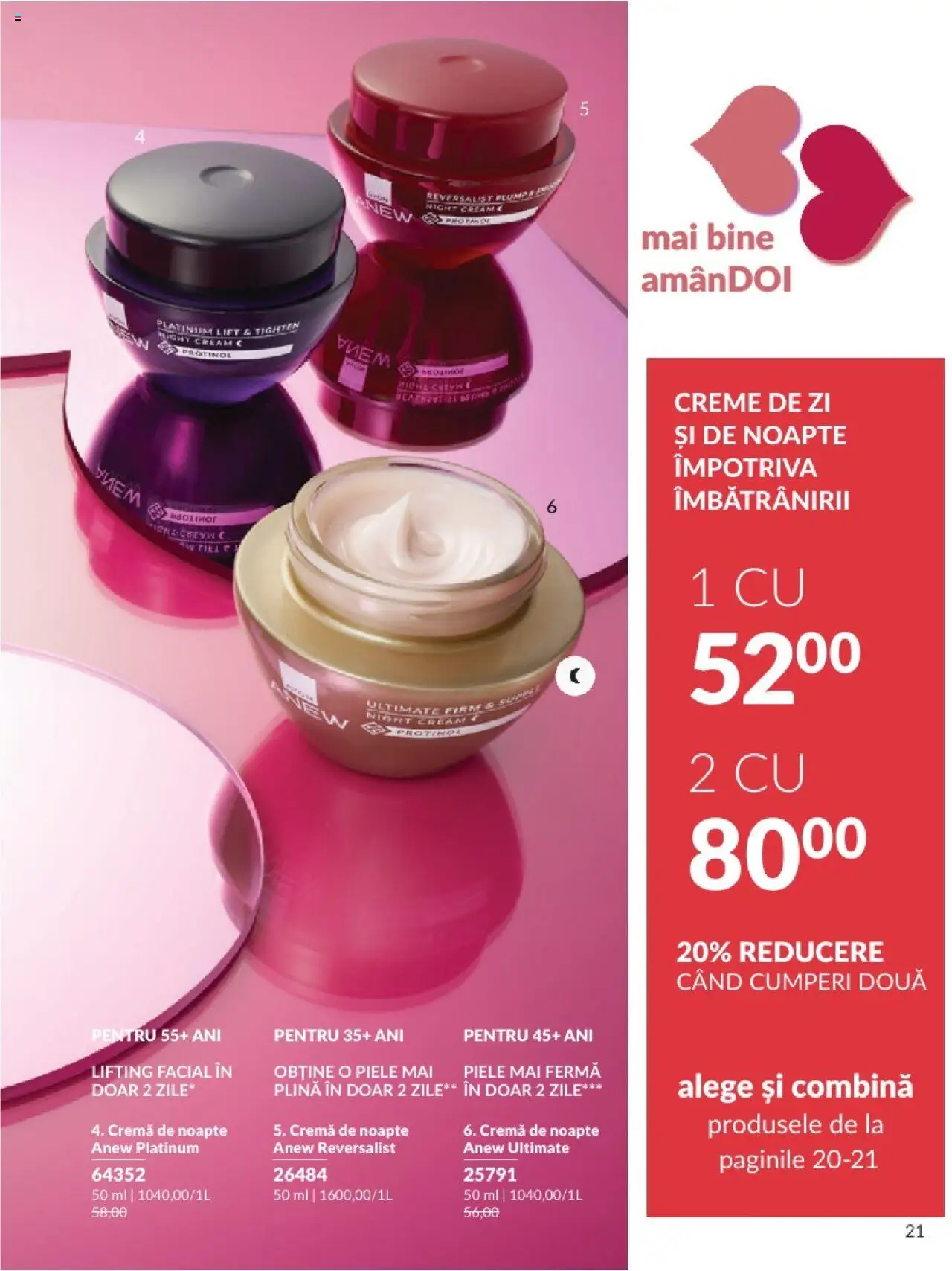 Catalog Avon 1 - 28 Februarie 2025 | Pagina 21 | Produse: Cremă de noapte, Cremă