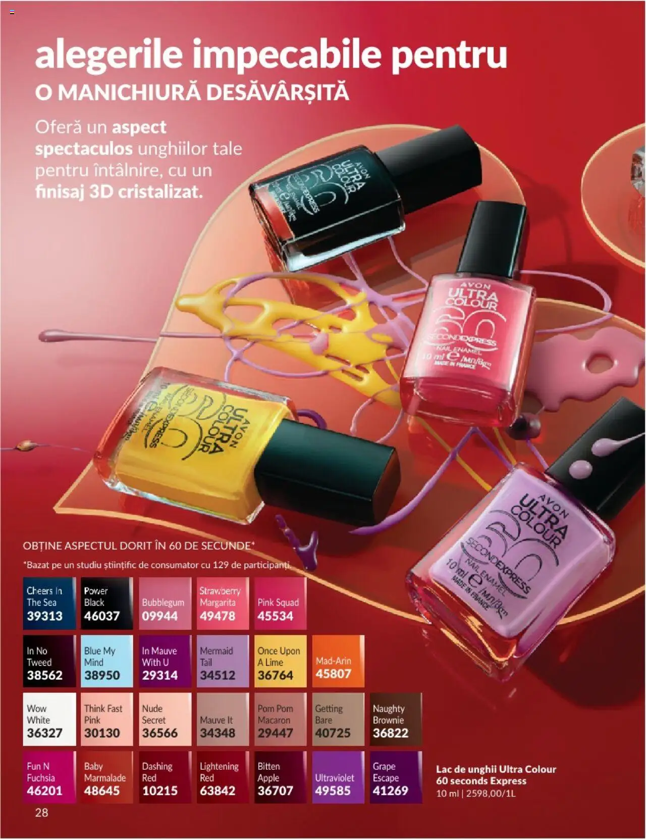 Catalog Avon 1 - 28 Februarie 2025 | Pagina 28 | Produse: Lime, Lac de unghii, Apple