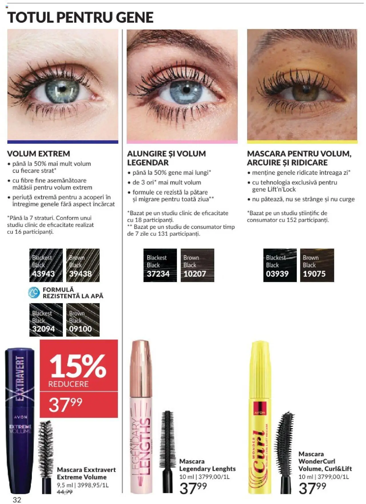 Catalog Avon 1 - 28 Februarie 2025 | Pagina 32 | Produse: Mascara, Apă
