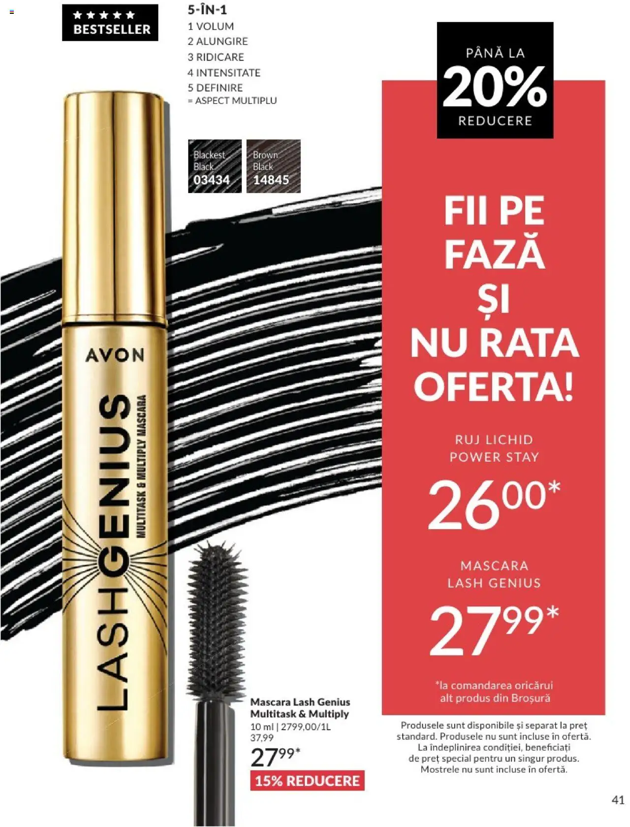 Catalog Avon 1 - 28 Februarie 2025 | Pagina 41 | Produse: Rață, Mascara, Ruj