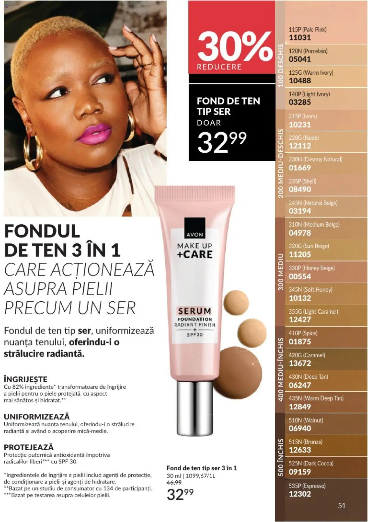 Catalog Avon 1 - 28 Februarie 2025 | Pagina 51 | Produse: Fond de ten, Serum