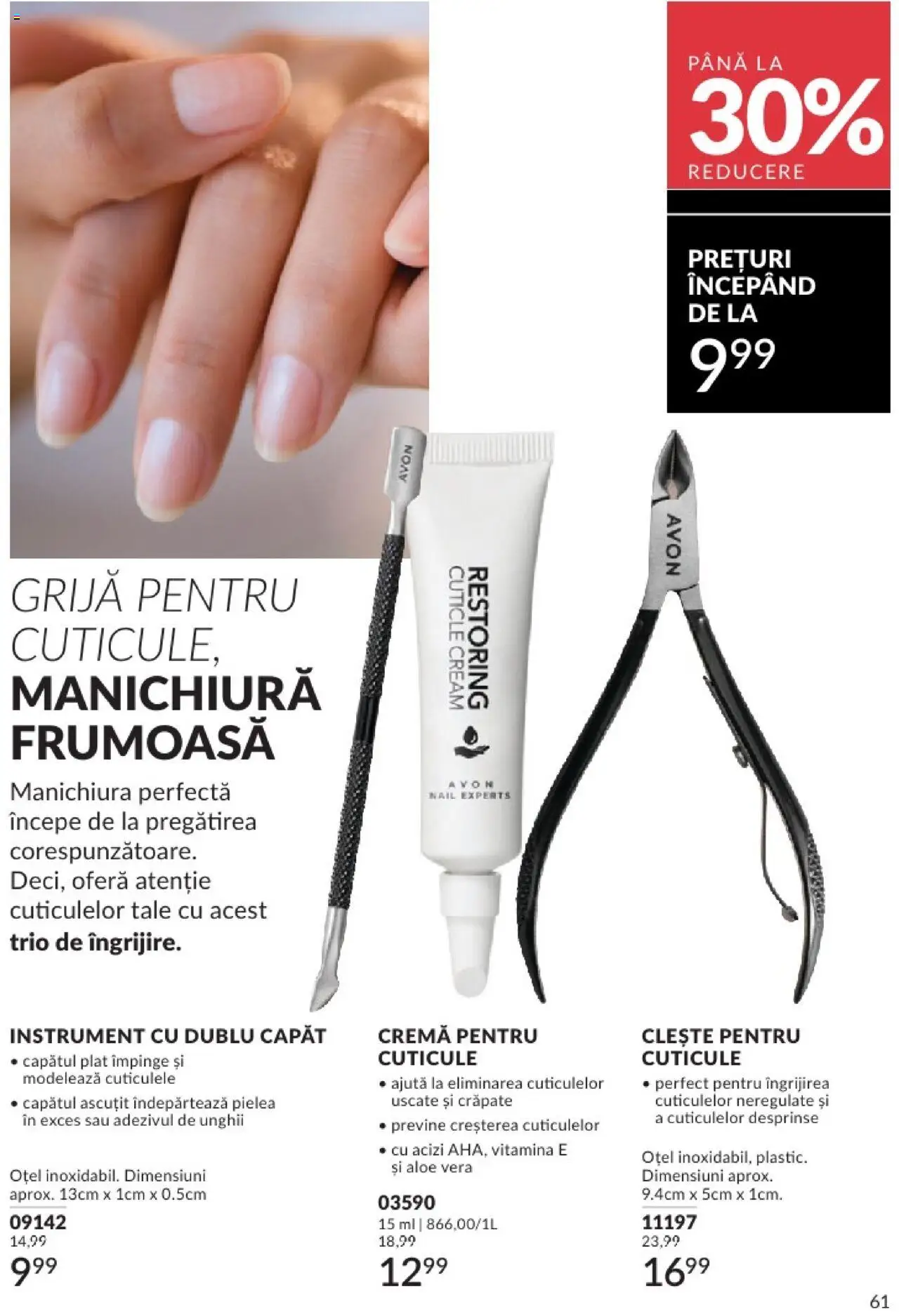 Catalog Avon 1 - 28 Februarie 2025 | Pagina 61 | Produse: Clește, Aloe vera, Cremă