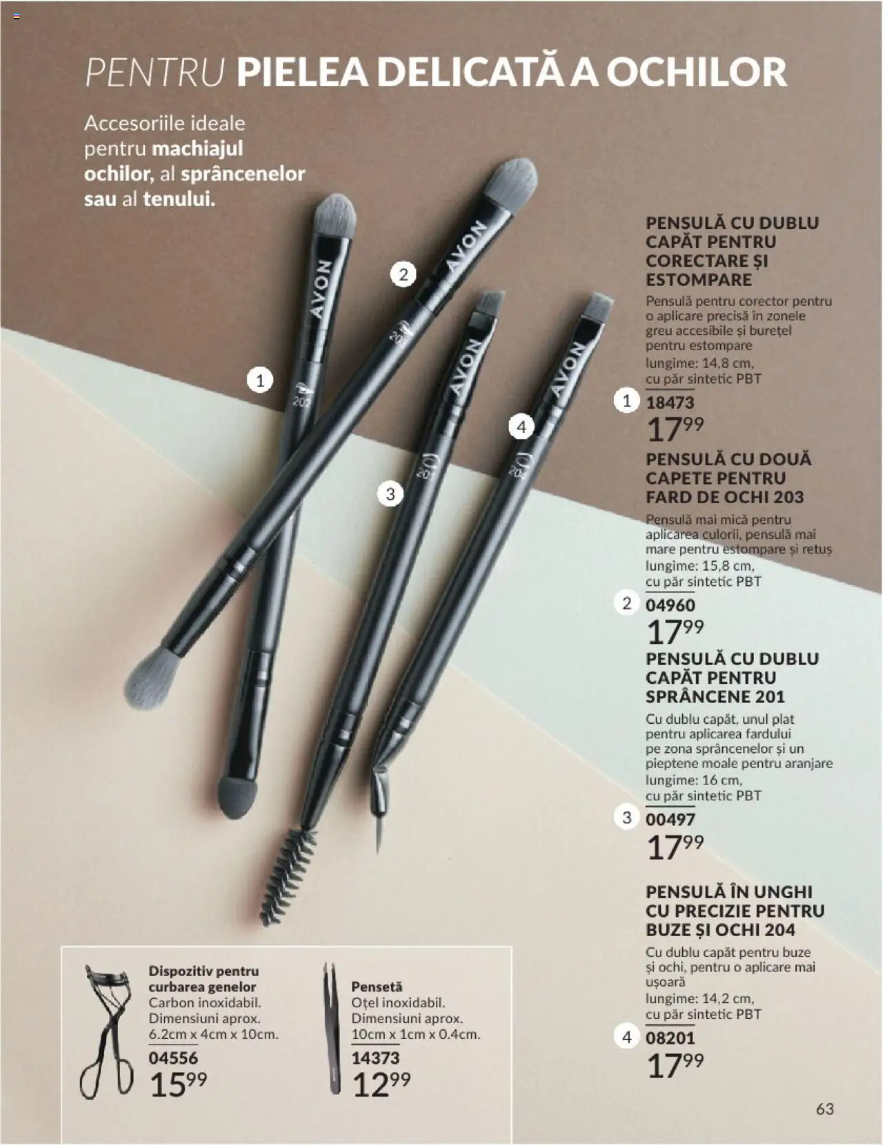 Catalog Avon 1 - 28 Februarie 2025 | Pagina 63 | Produse: Pensetă, Pieptene