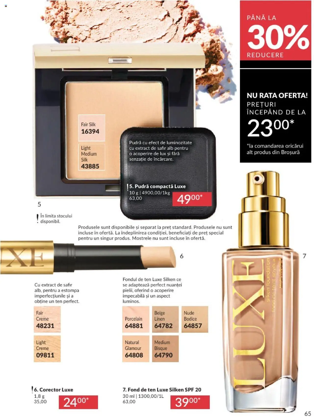 Catalog Avon 1 - 28 Februarie 2025 | Pagina 65 | Produse: Fond de ten, Rață, Pudră