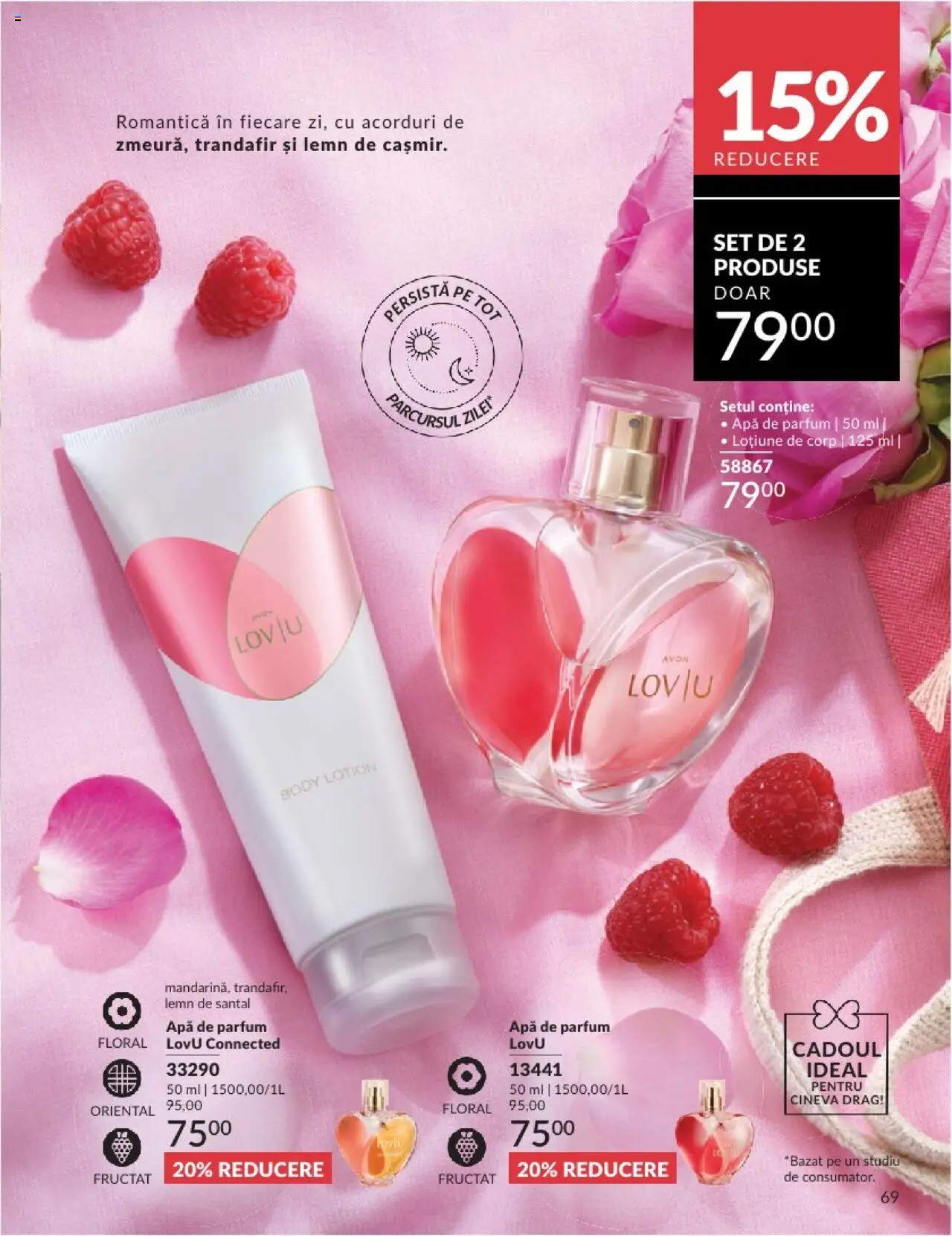 Catalog Avon 1 - 28 Februarie 2025 | Pagina 69 | Produse: Apă de parfum, Trandafir, Parfum, Apă