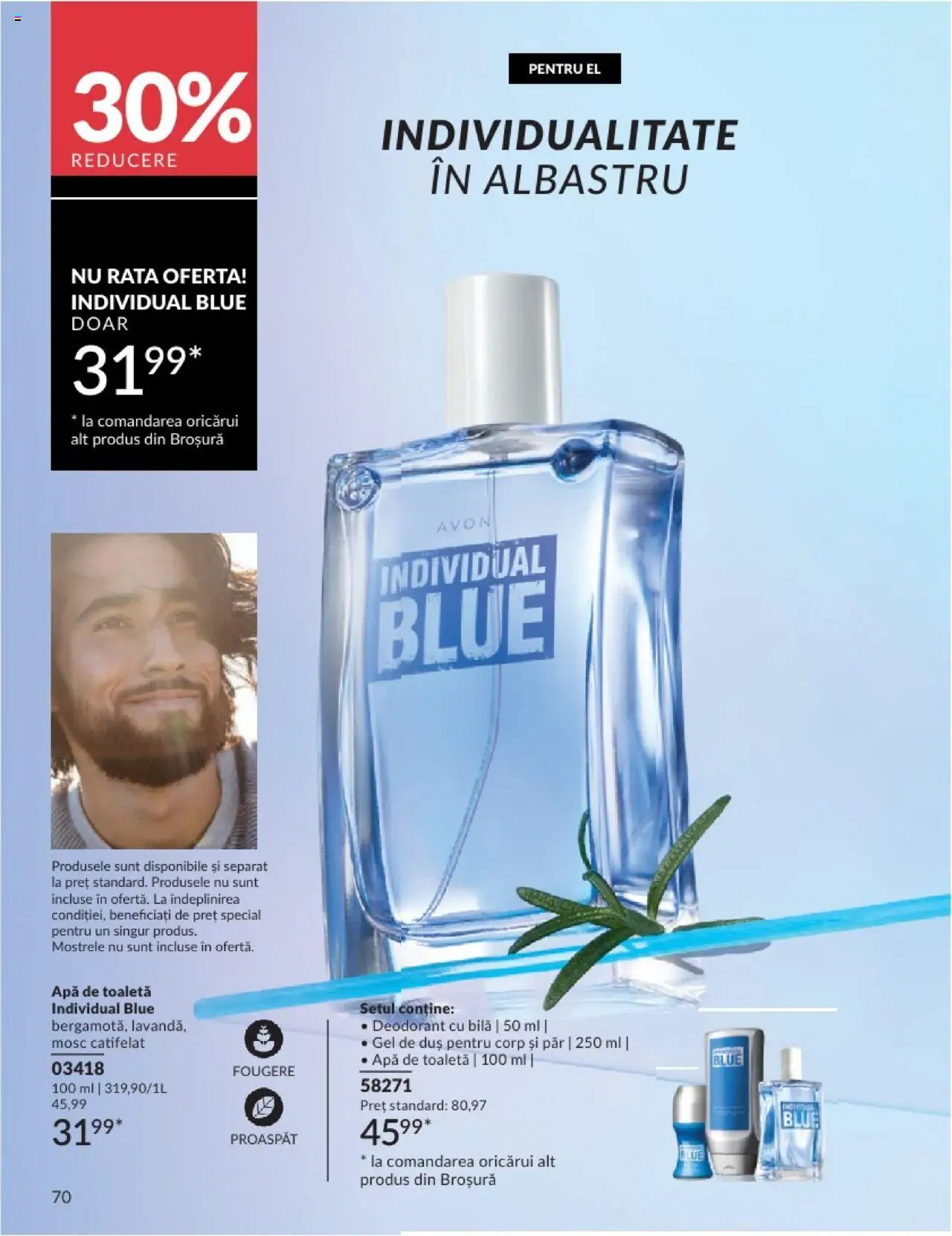 Catalog Avon 1 - 28 Februarie 2025 | Pagina 70 | Produse: Apă de toaletă, Rață, Gel de duș, Apă