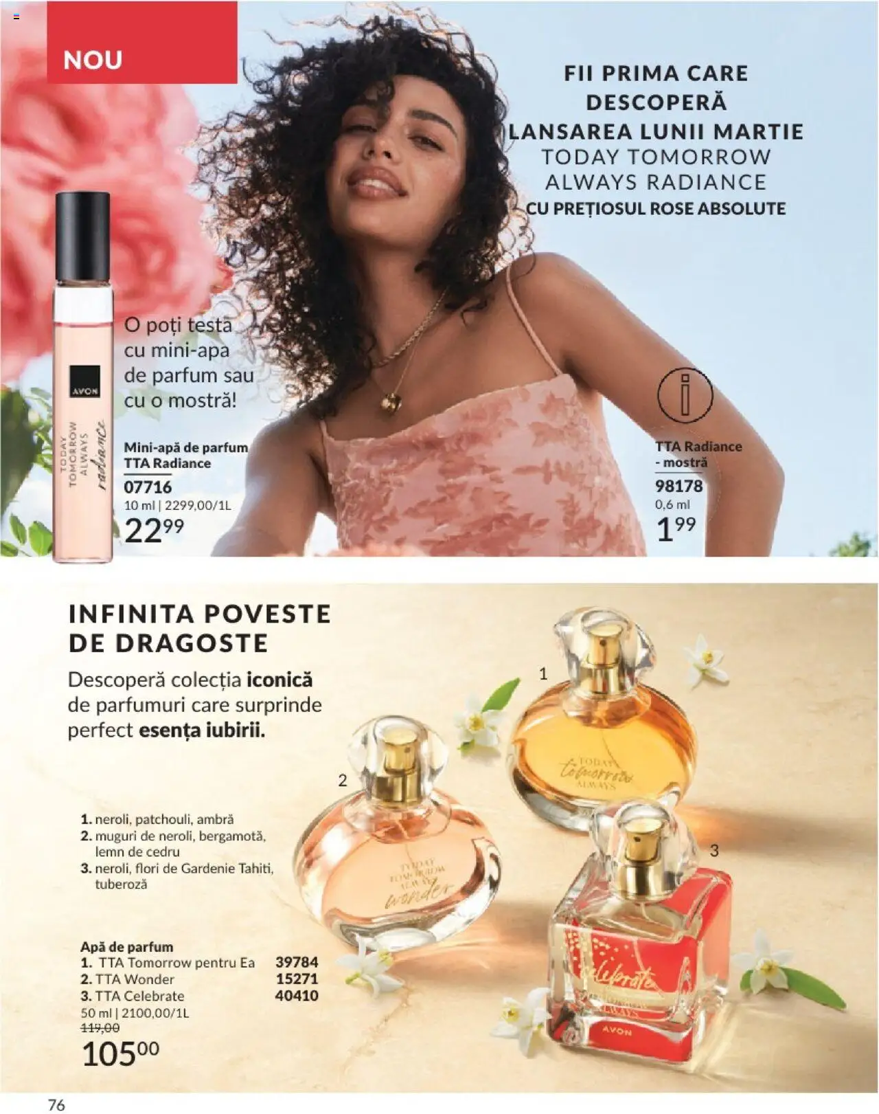 Catalog Avon 1 - 28 Februarie 2025 | Pagina 76 | Produse: Apă de parfum, Parfum, Apă