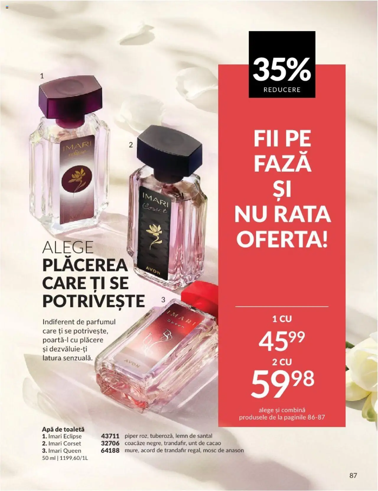 Catalog Avon 1 - 28 Februarie 2025 | Pagina 87 | Produse: Trandafir, Rață, Unt, Apă