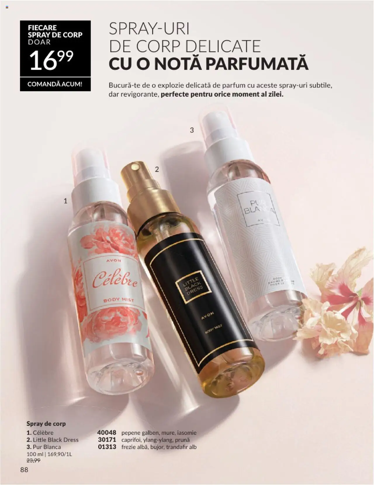 Catalog Avon 1 - 28 Februarie 2025 | Pagina 88 | Produse: Trandafir, Body, Parfum
