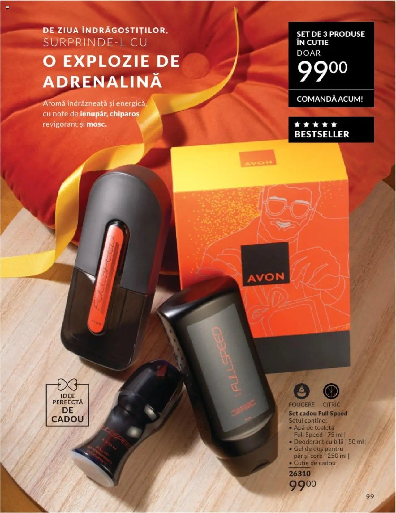 Catalog Avon 1 - 28 Februarie 2025 | Pagina 99 | Produse: Cutie, Apă de toaletă, Gel de duș, Apă