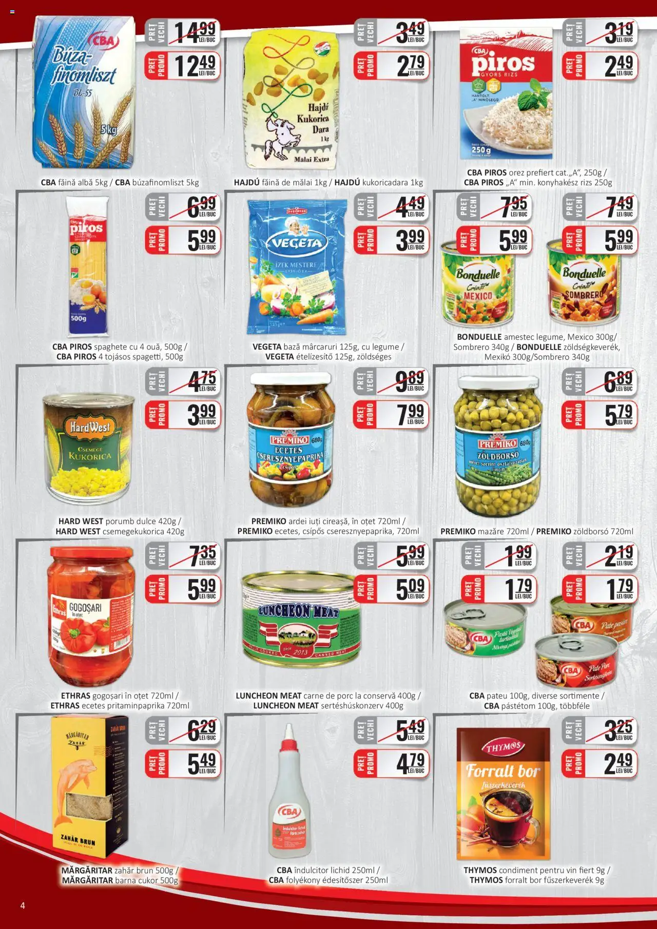 Catalog CBA 1 - 15 Februarie 2025 | Pagina 4 | Produse: Mazăre, Ardei, Vin, Orez