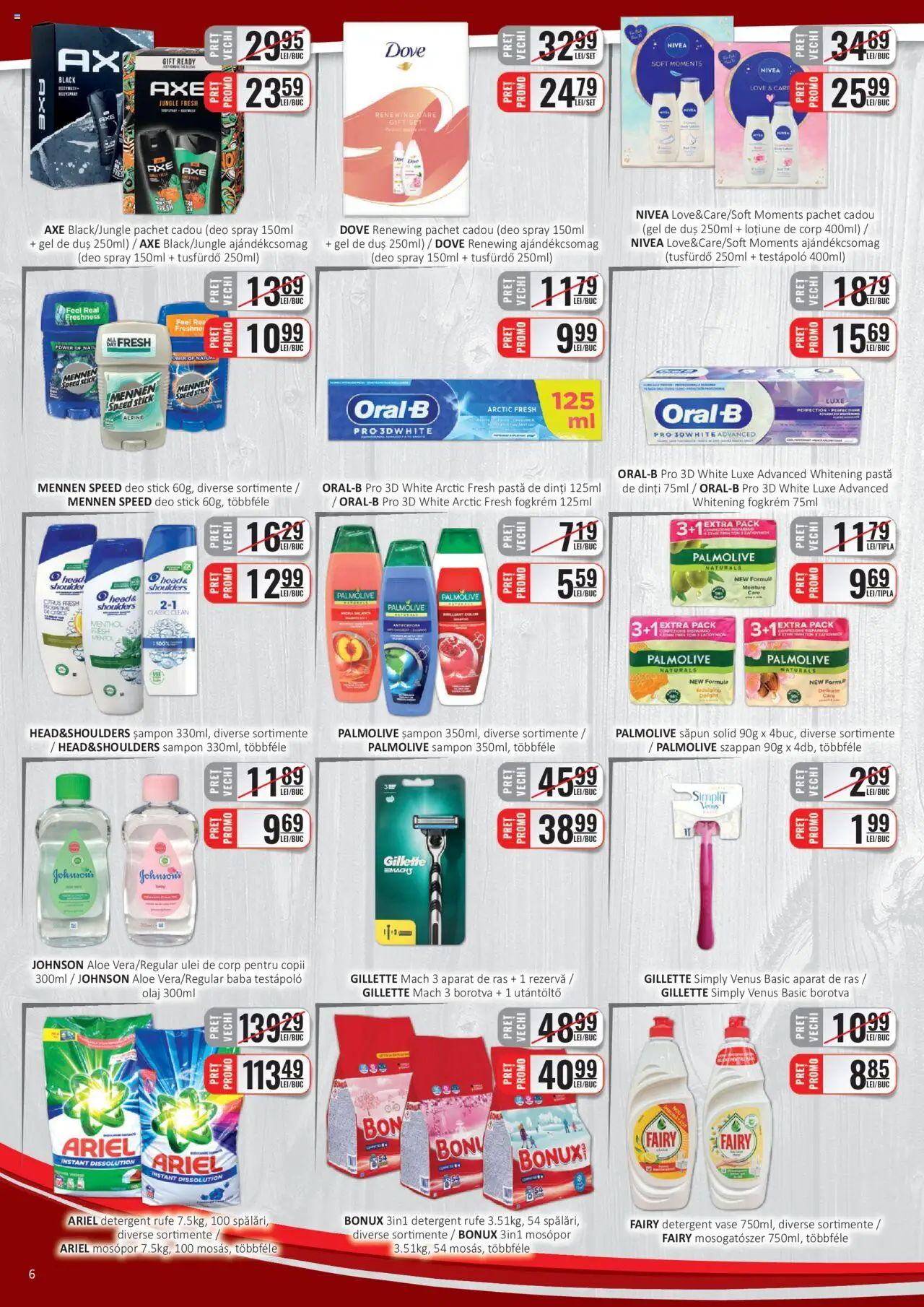 Catalog CBA 1 - 15 Februarie 2025 | Pagina 6 | Produse: Săpun solid, Duș, Pastă de dinți, Detergent