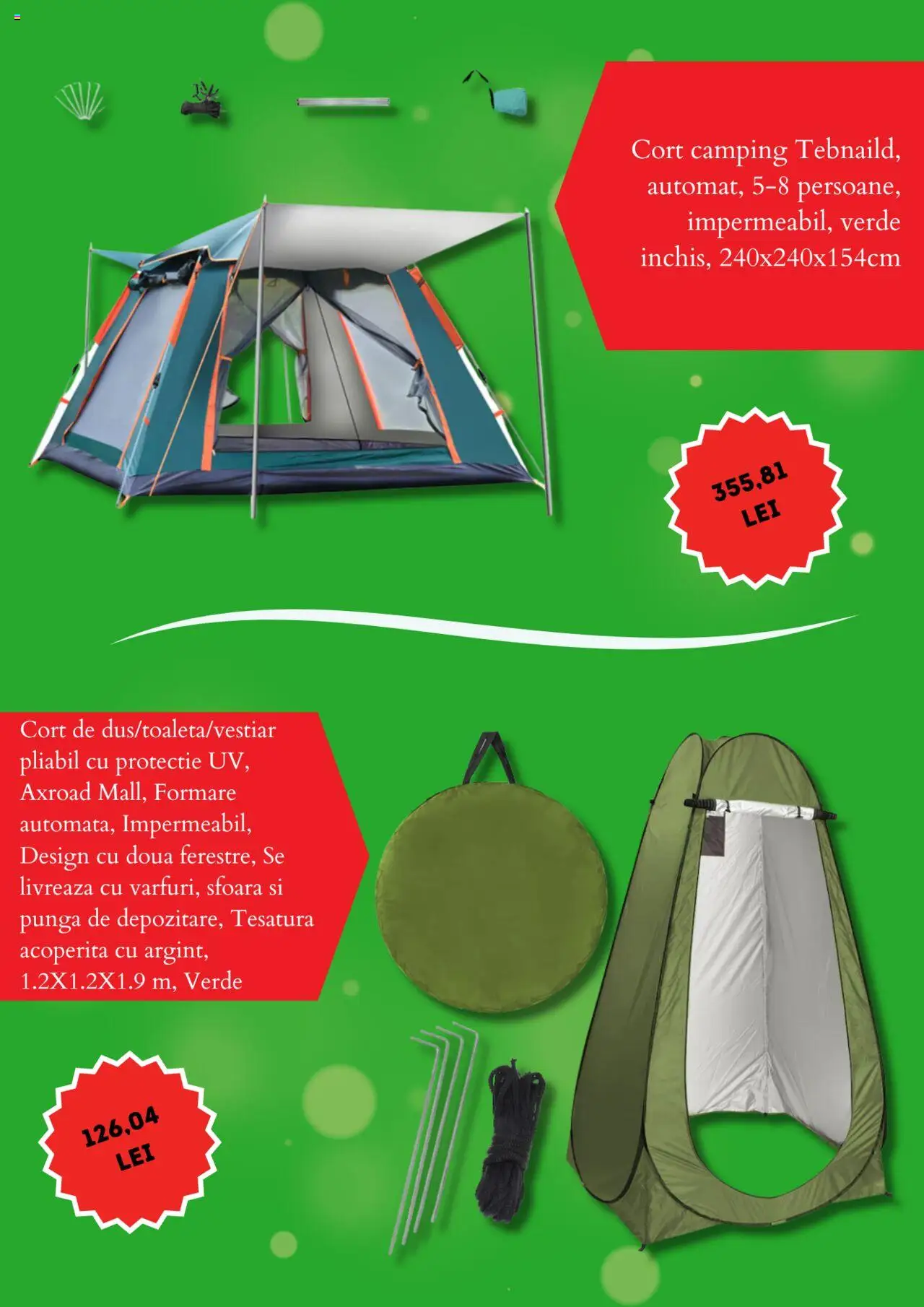Catalog eMag 3 - 9 Februarie 2025 | Pagina 2 | Produse: Pungă, Cort