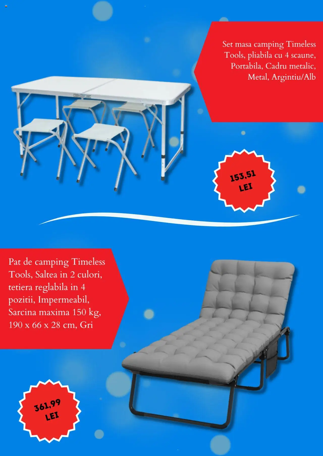 Catalog eMag 3 - 9 Februarie 2025 | Pagina 3 | Produse: Pat, Saltea, Masă
