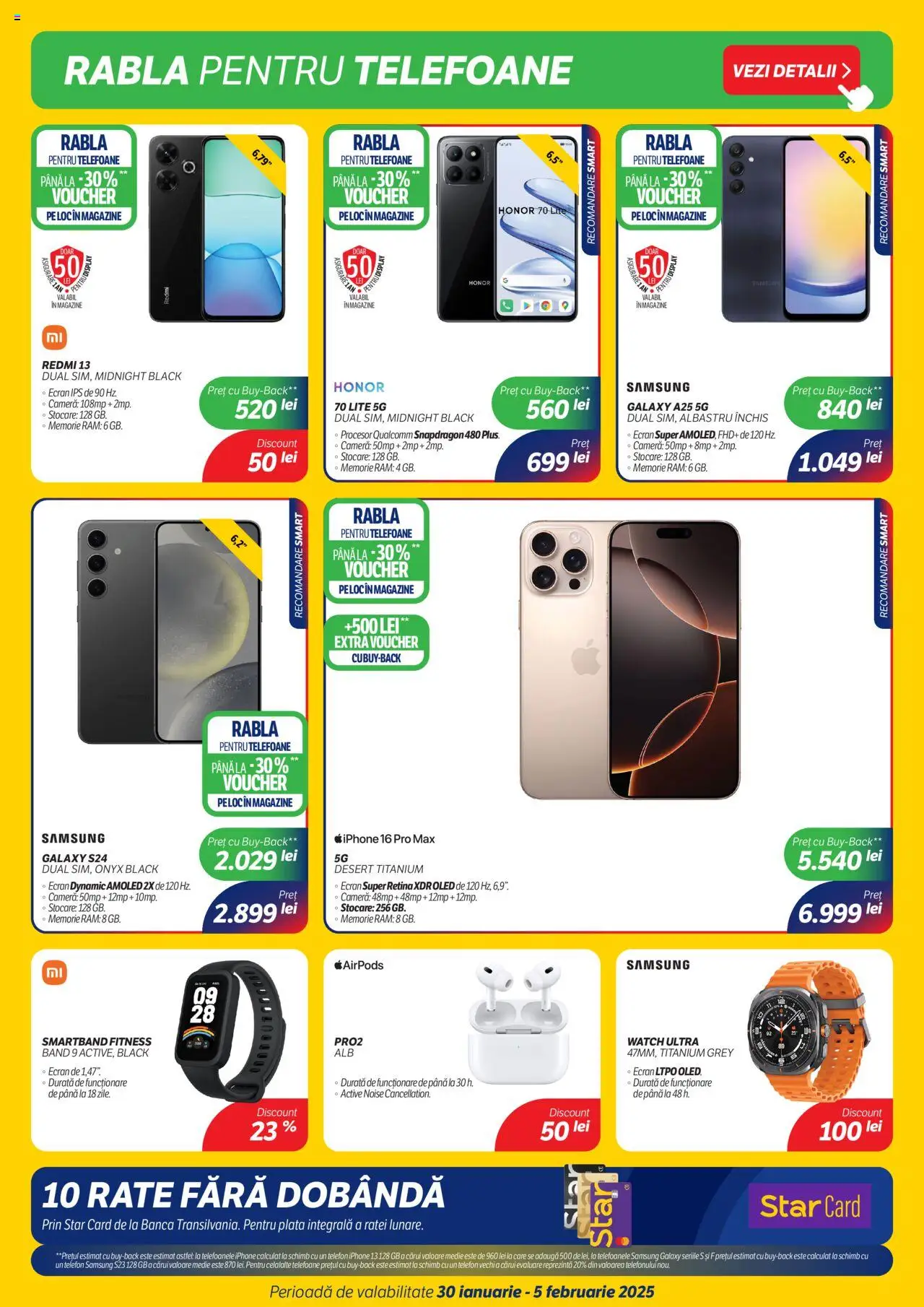 Catalog Flanco 30 Ianuarie - 5 Februarie 2025 | Pagina 2 | Produse: Telefon, Memorie, Cameră, Bancă