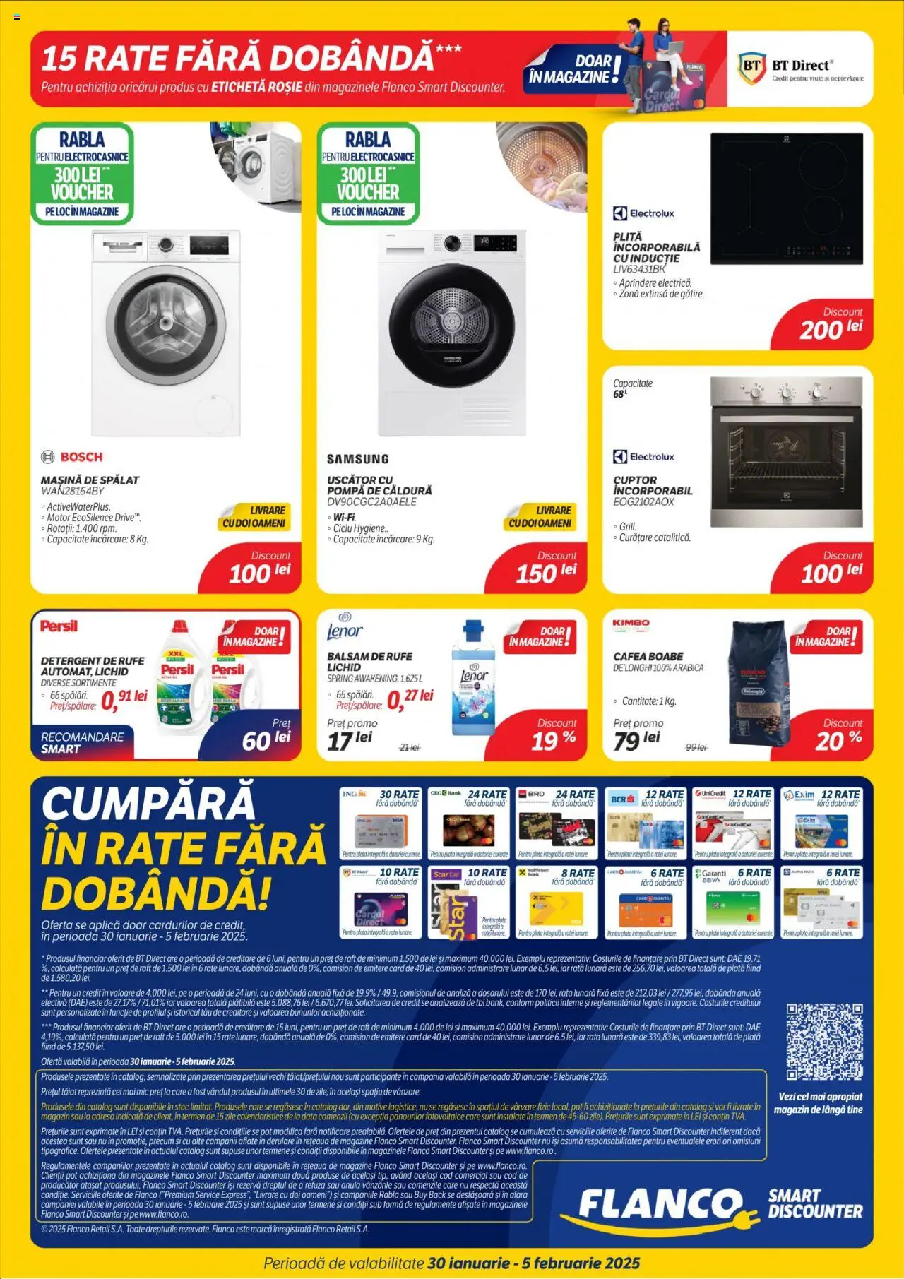 Catalog Flanco 30 Ianuarie - 5 Februarie 2025 | Pagina 7 | Produse: Mașină De Spălat, Uscător, Balsam, Detergent