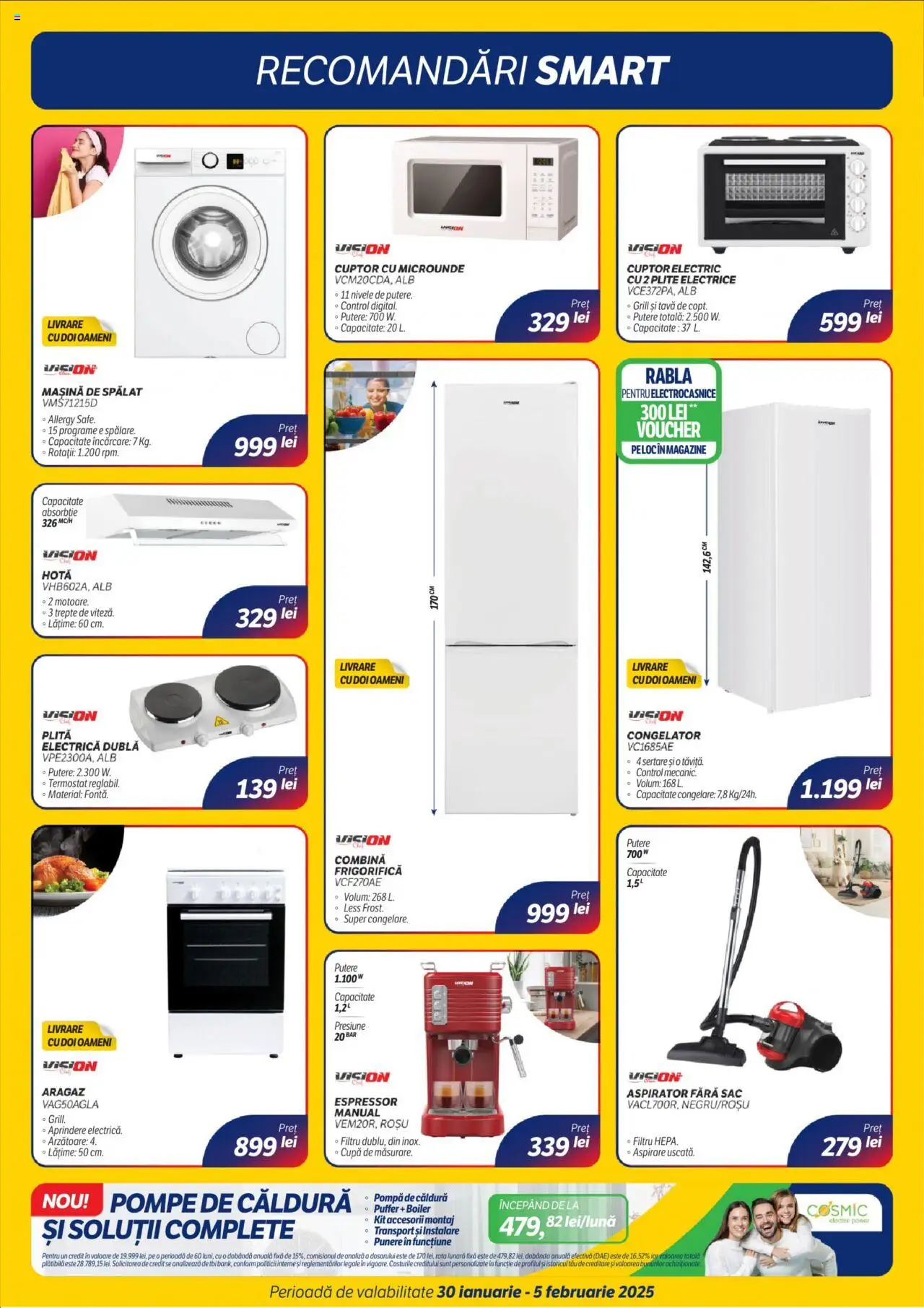 Catalog Flanco 30 Ianuarie - 5 Februarie 2025 | Pagina 8 | Produse: Congelator, Mașină De Spălat, Cuptor Cu Microunde, Aspirator