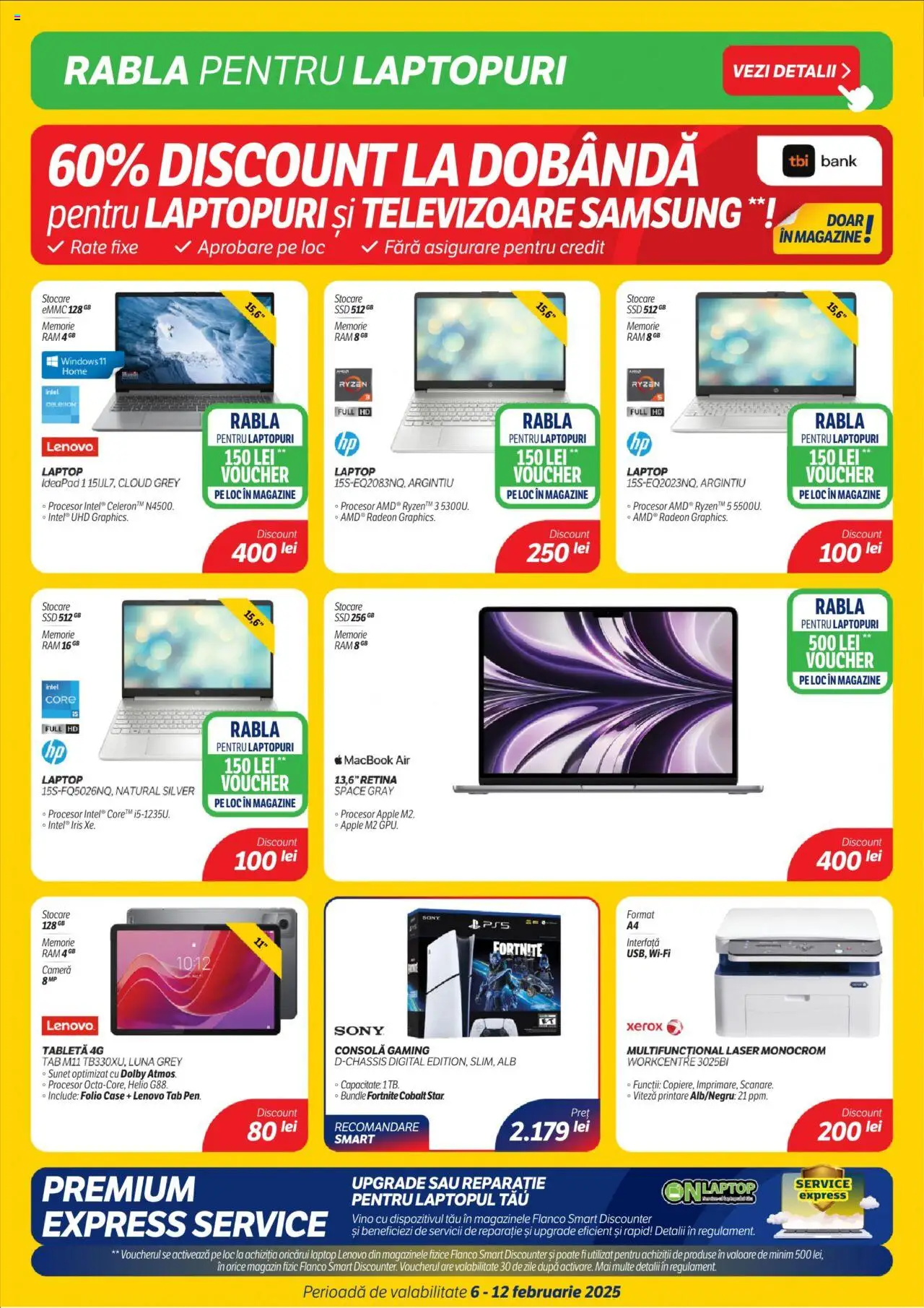 Catalog Flanco 6 - 12 Februarie 2025 | Pagina 4 | Produse: Laptop, Memorie, Cameră, Apple