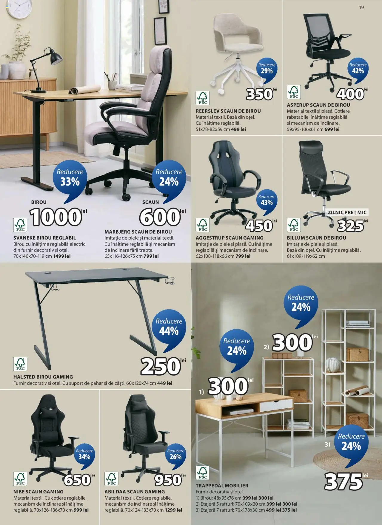 Catalog JYSK 5 Februarie - 6 Martie 2025 | Pagina 19 | Produse: Bibliotecă, Pantofar, Bancă