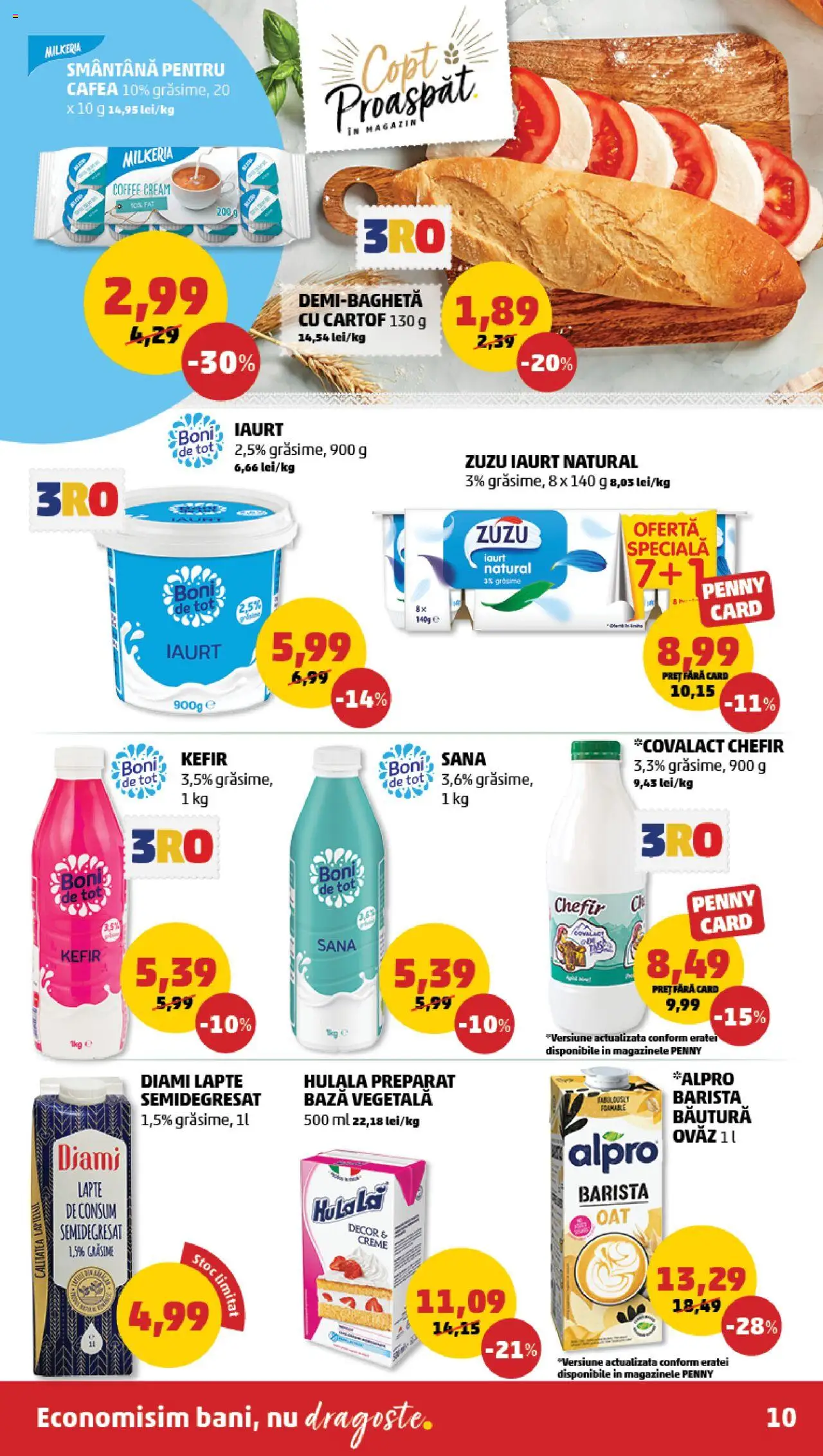 Catalog PENNY Market 5 - 11 Februarie 2025 | Pagina 10 | Produse: Lapte, Iaurt, Kefir, Smântână